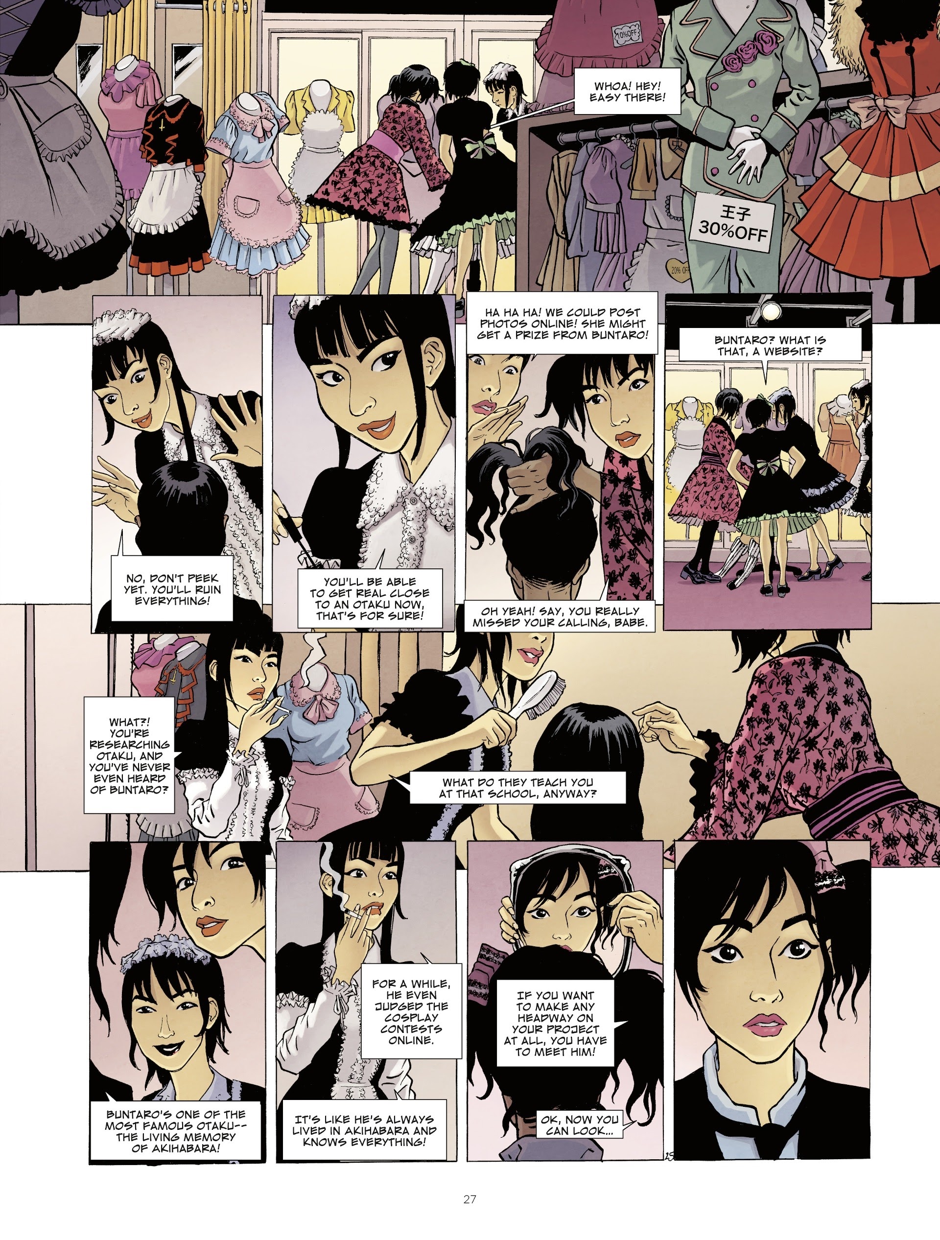 Read online Otaku Blue comic -  Issue #1 - 27