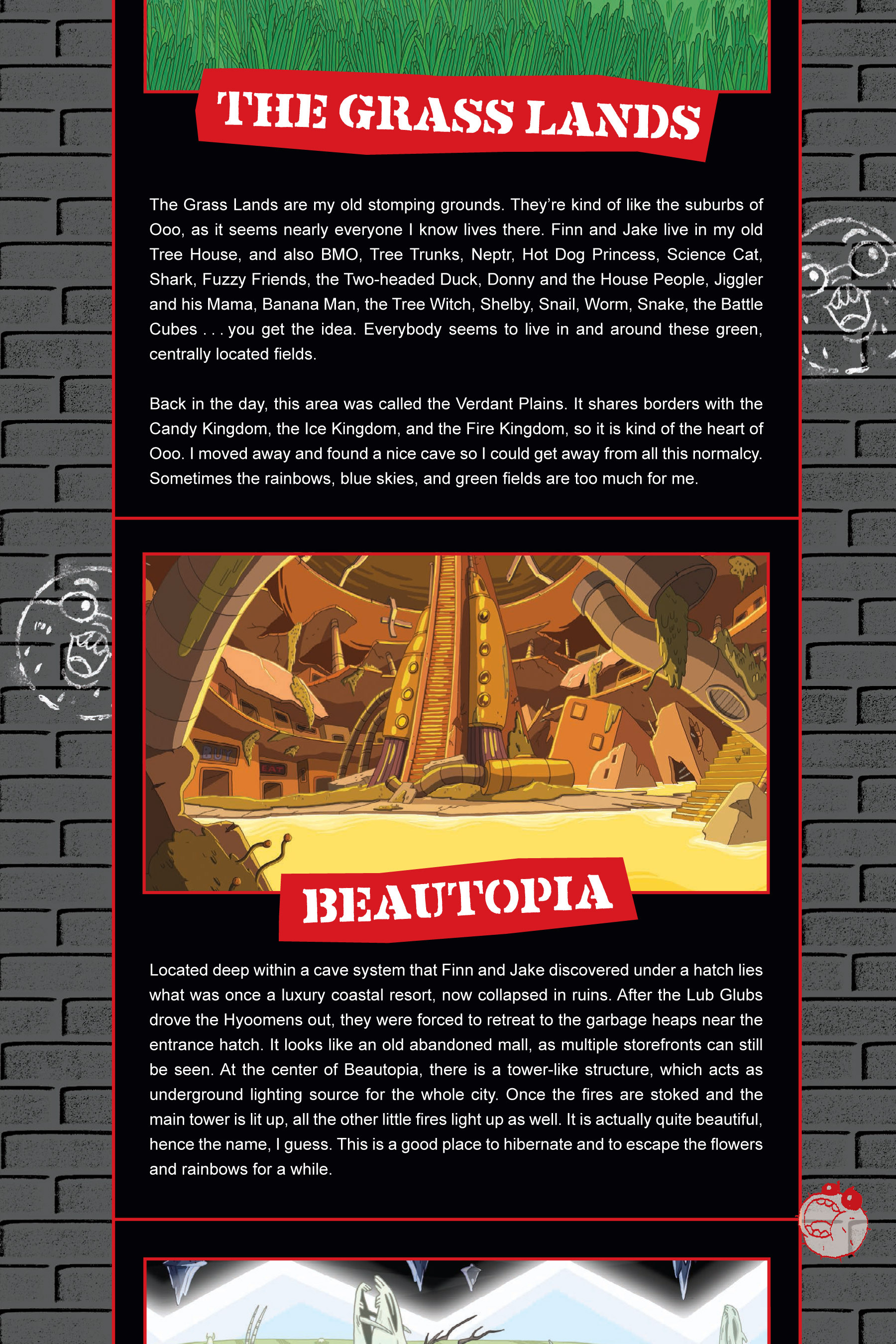 Read online The Adventure Time Encyclopaedia comic -  Issue # TPB (Part 2) - 27