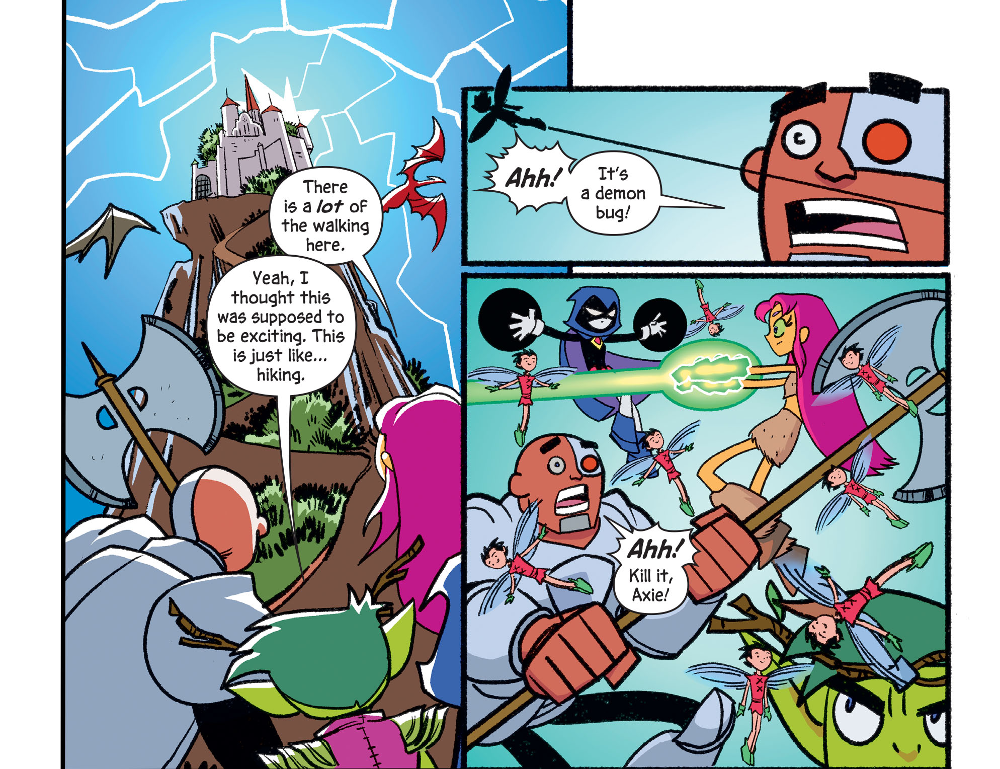 Read online Teen Titans Go! Roll With It! comic -  Issue #2 - 18