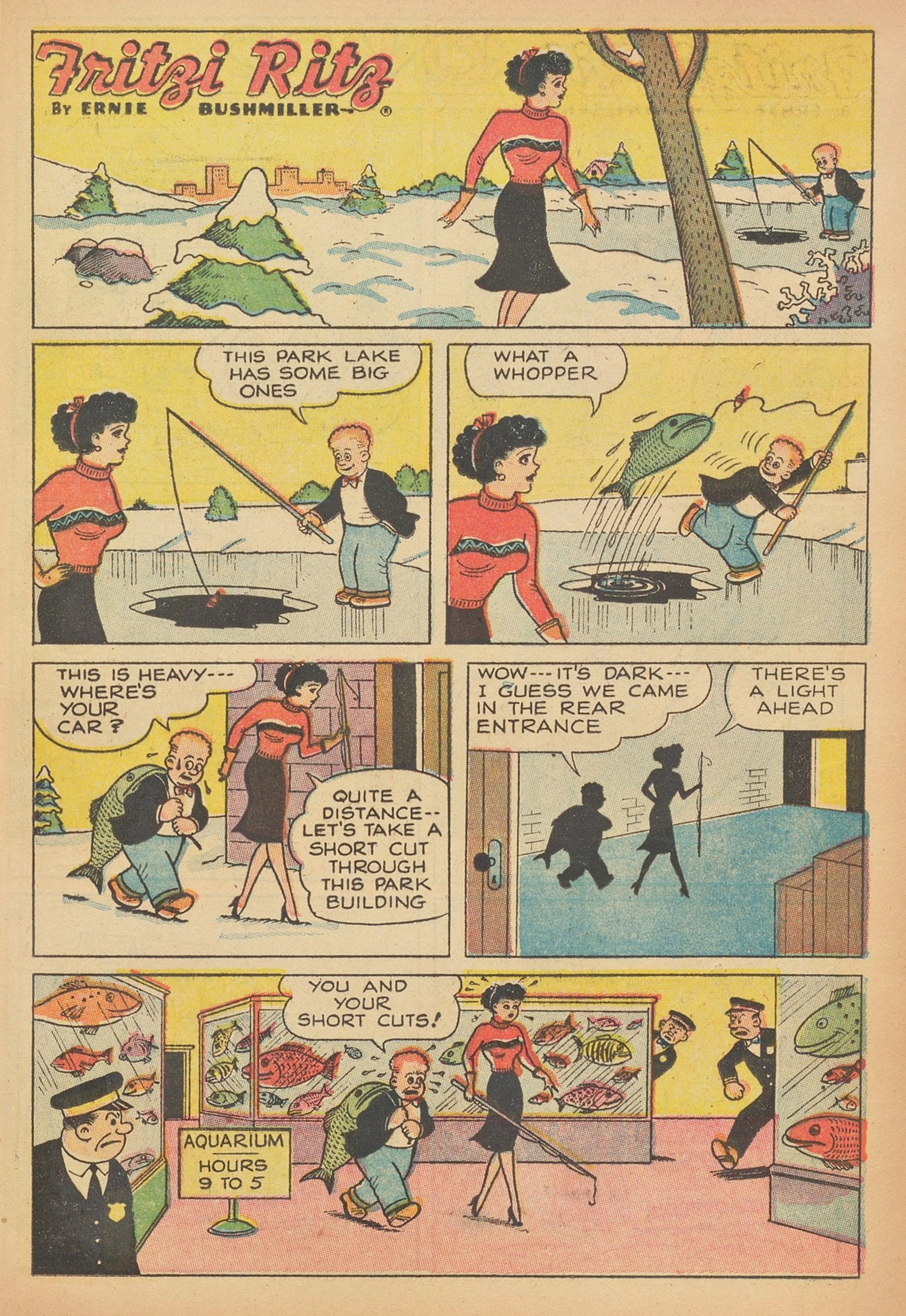Read online Fritzi Ritz (1953) comic -  Issue #37 - 13