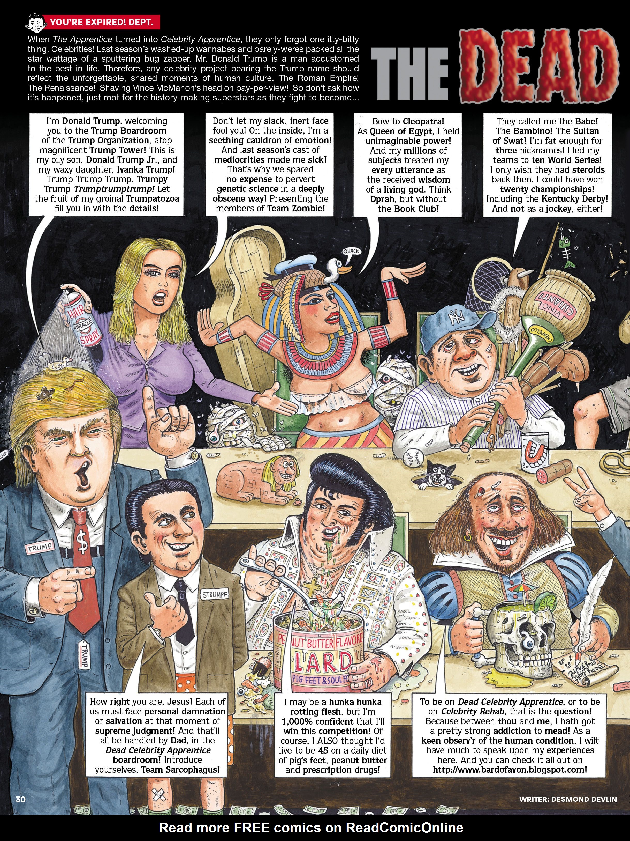 Read online MAD About Trump: A Brilliant Look at Our Brainless President comic -  Issue # TPB - 32