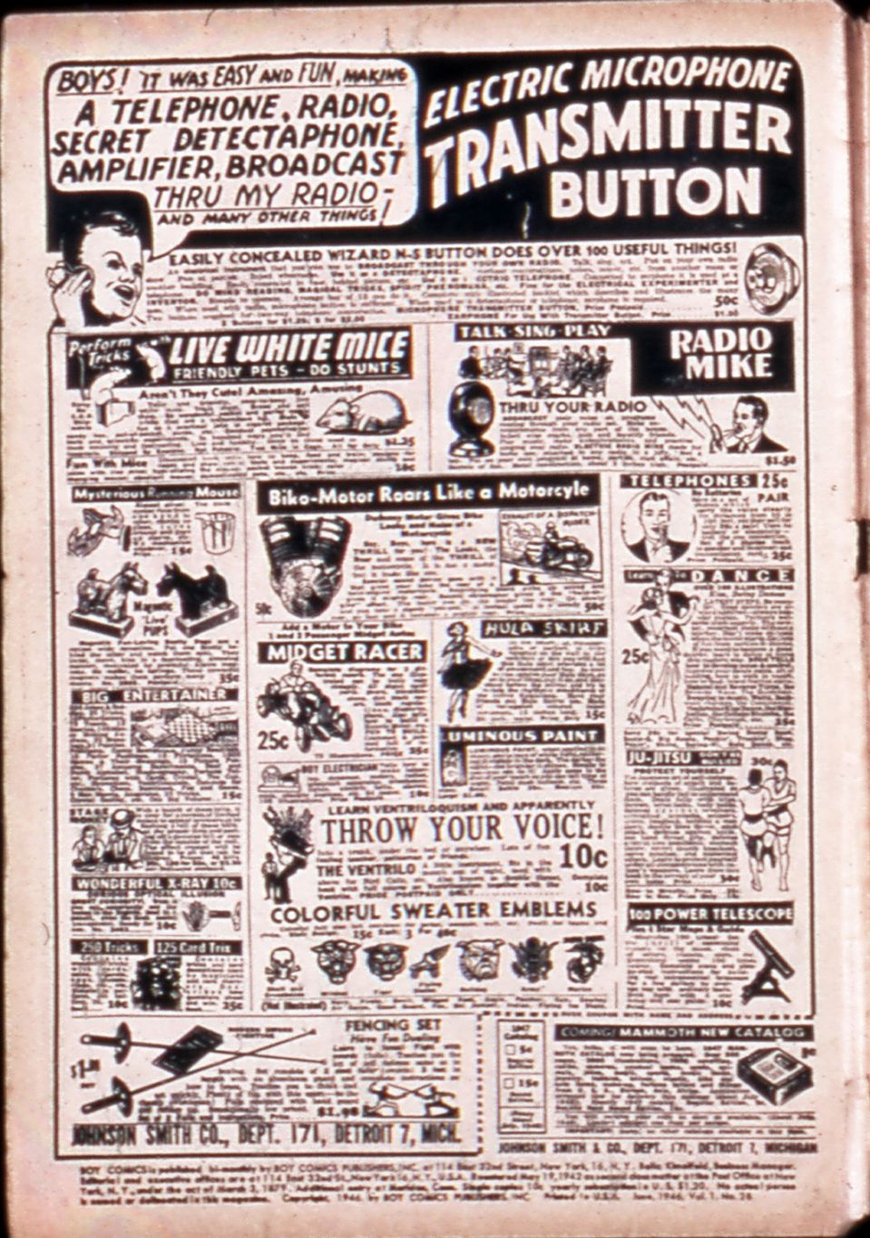 Read online Boy Comics comic -  Issue #28 - 2