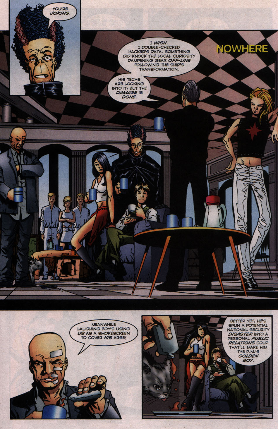 Read online The Establishment comic -  Issue #5 - 14