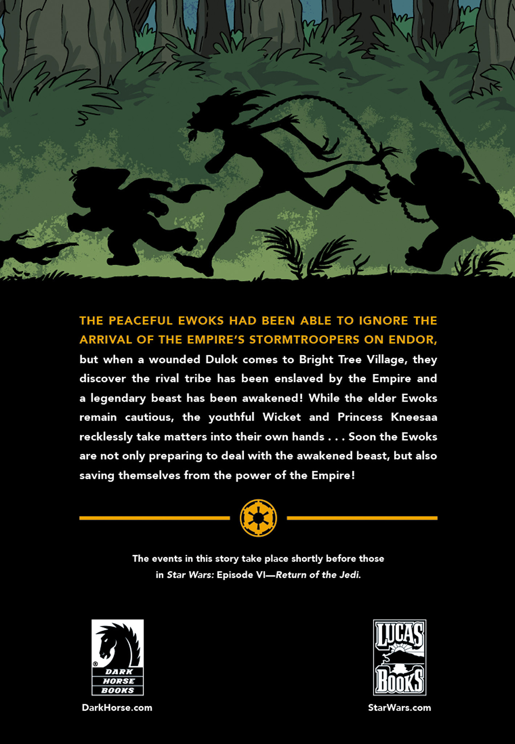 Read online Star Wars: Ewoks - Shadows of Endor comic -  Issue # TPB - 80