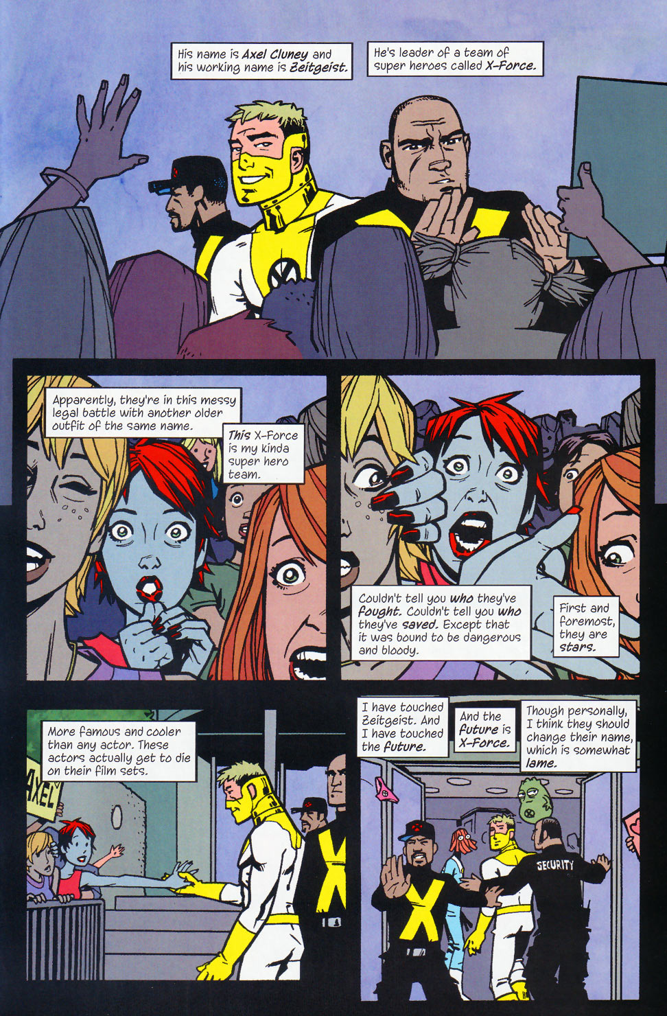 Read online X-Statix comic -  Issue #10 - 17