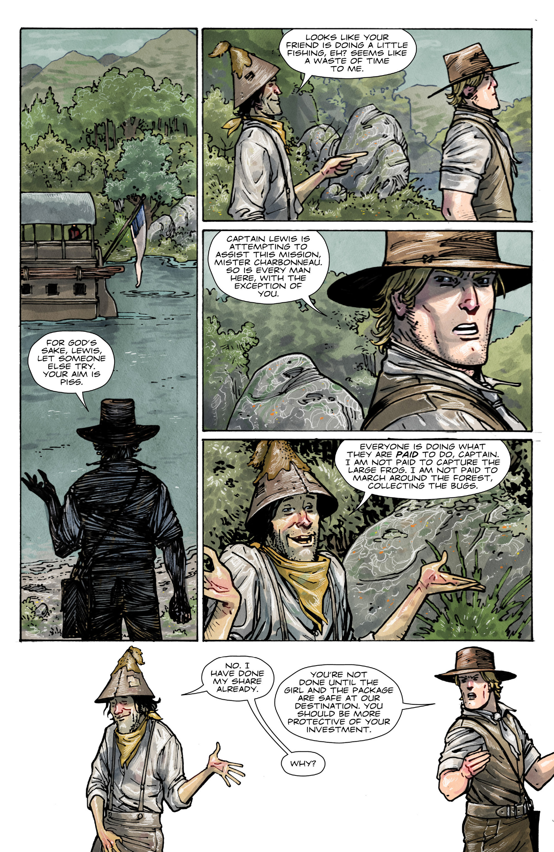 Read online Manifest Destiny comic -  Issue #9 - 6