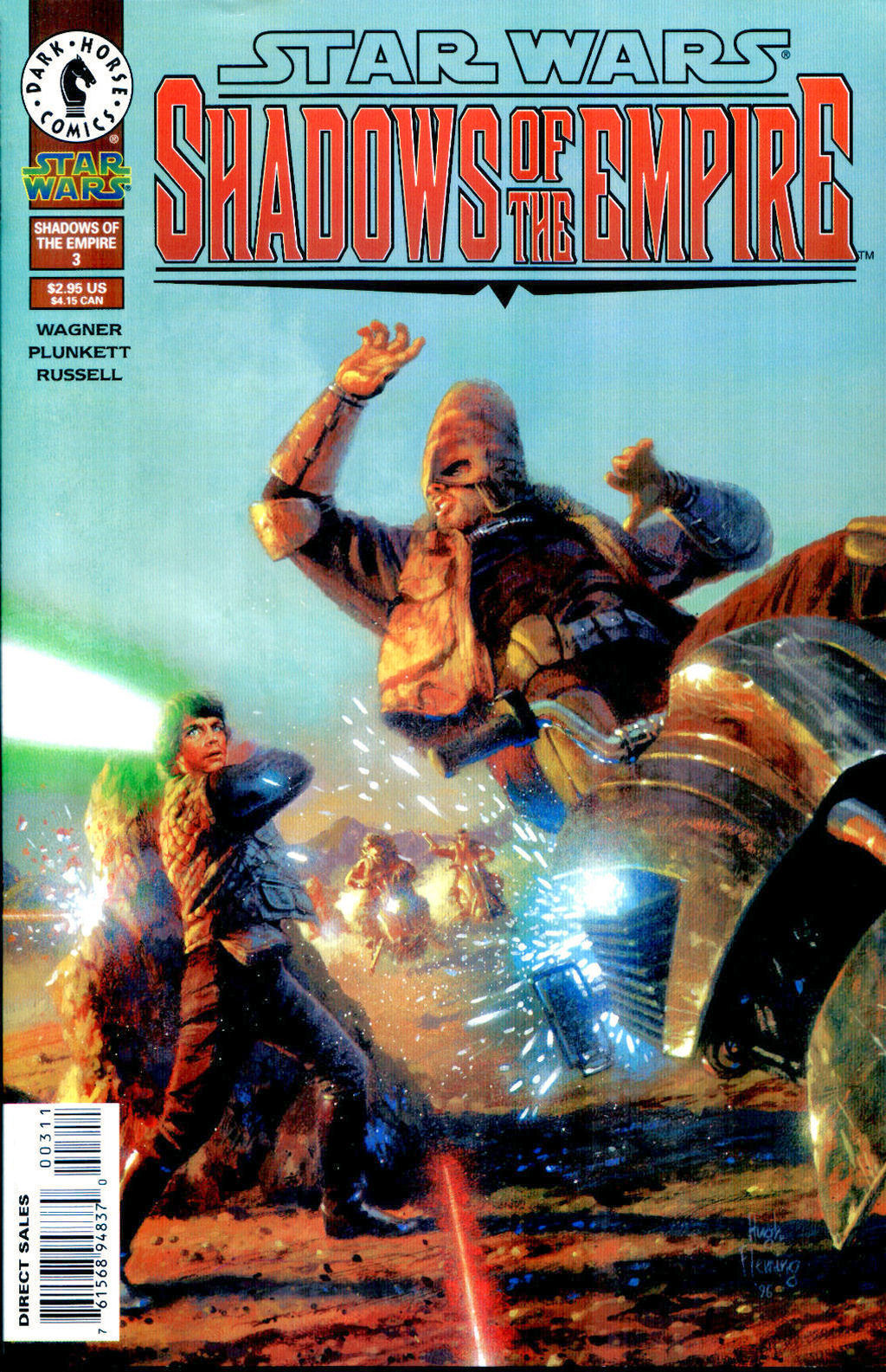 Read online Star Wars: Shadows of the Empire comic -  Issue #3 - 1