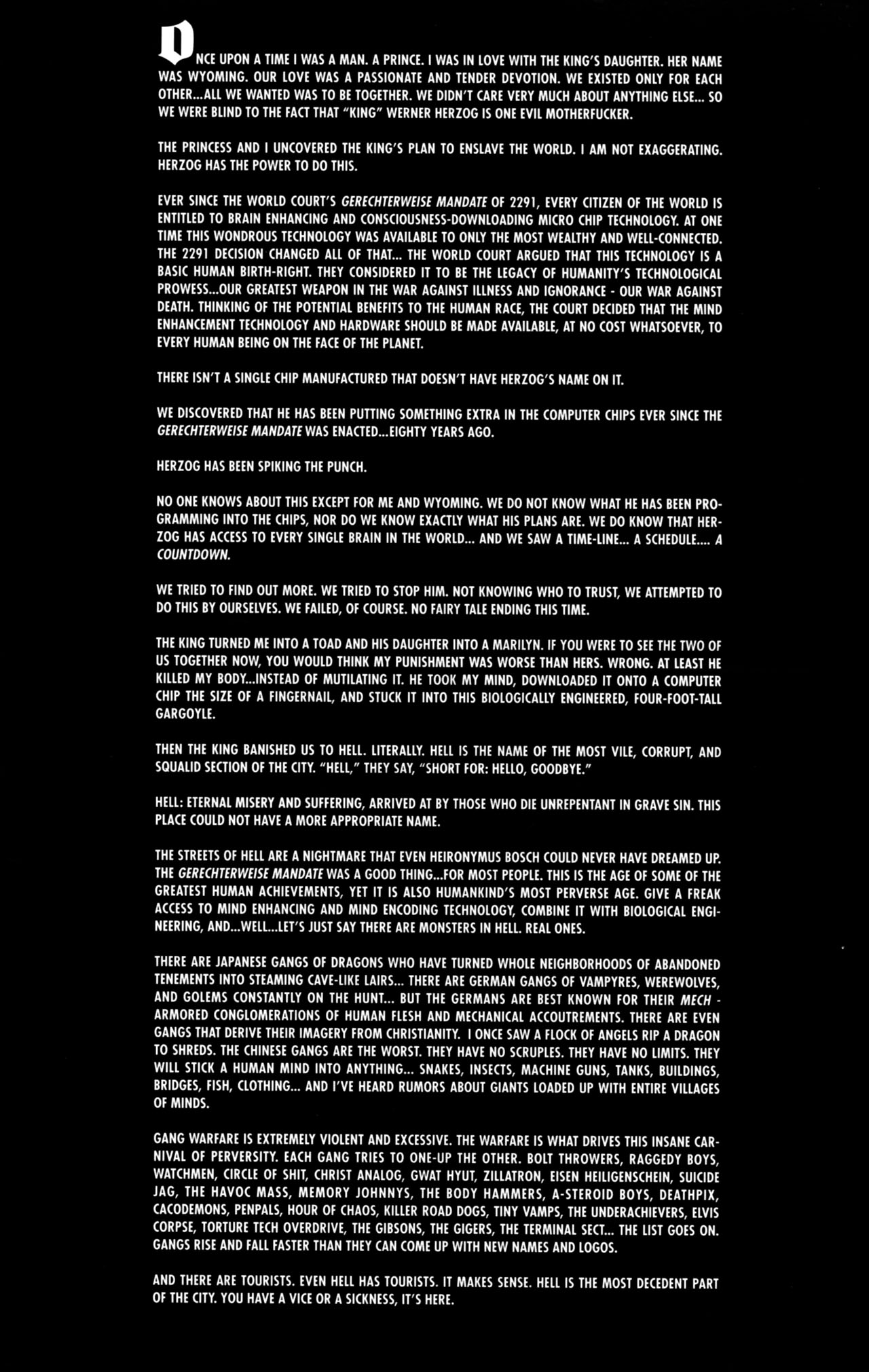 Read online Golgothika comic -  Issue #1 - 11