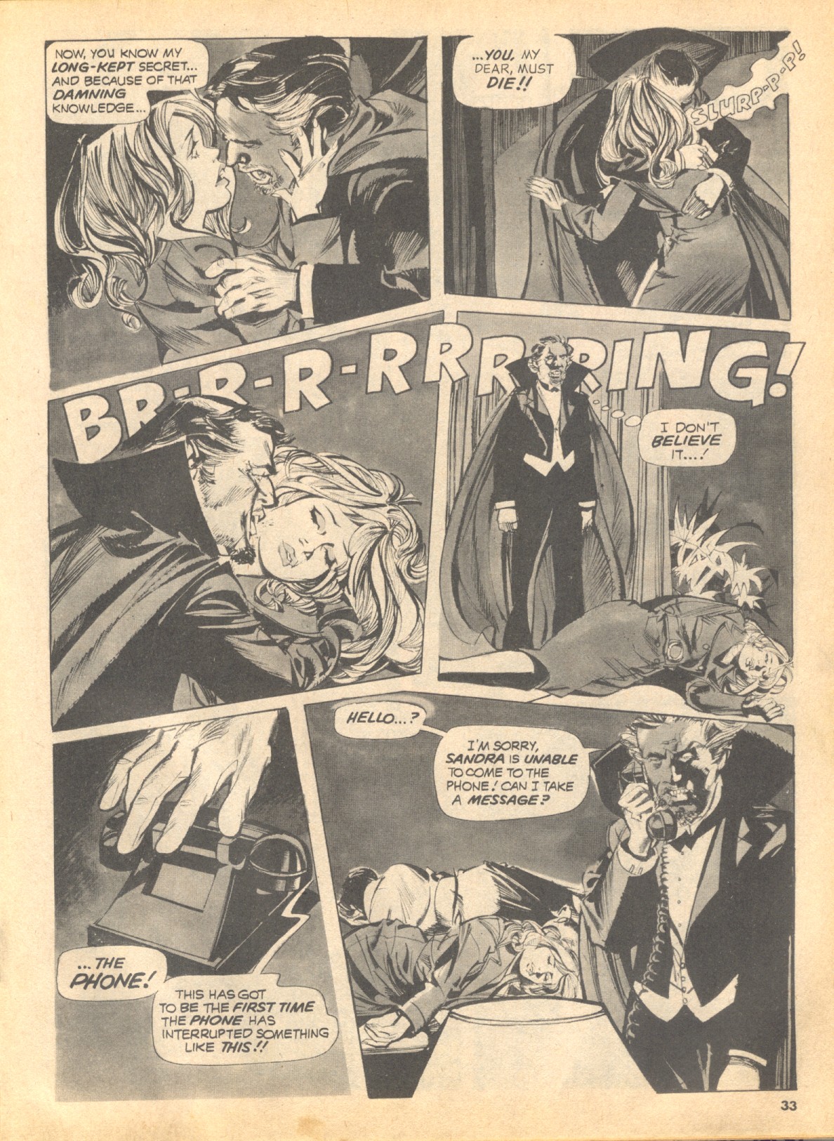 Read online Creepy (1964) comic -  Issue #60 - 33