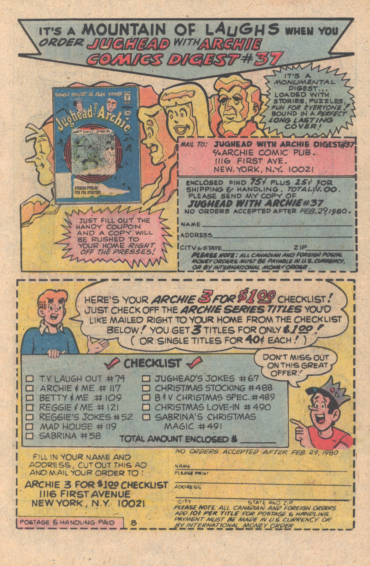 Read online Archie Giant Series Magazine comic -  Issue #492 - 19