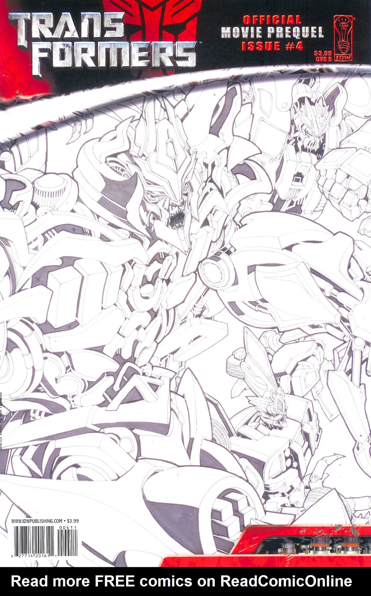 Read online Transformers: Movie Prequel comic -  Issue #4 - 2