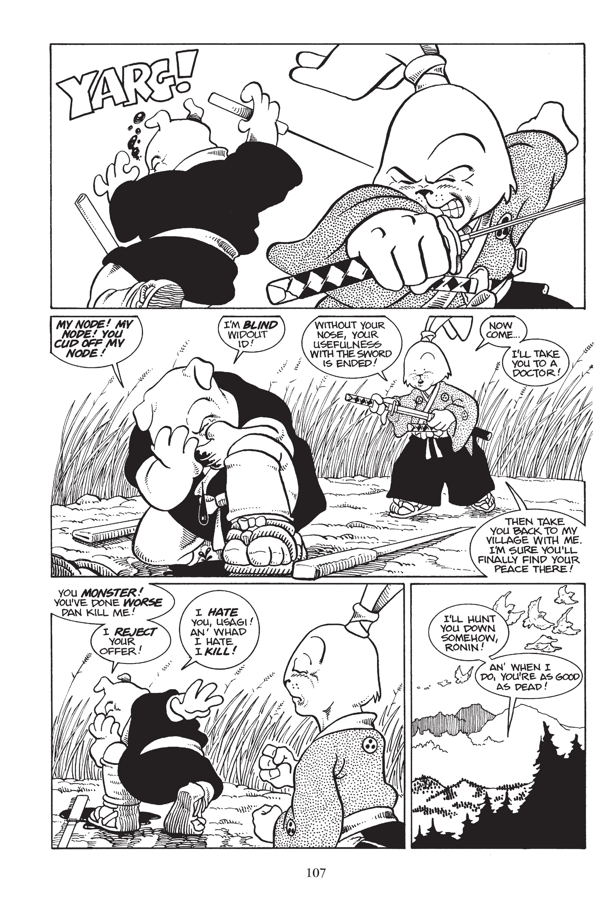 Read online Usagi Yojimbo (1987) comic -  Issue # _TPB 1 - 105
