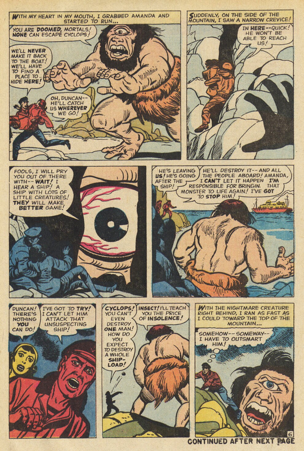 Read online Where Monsters Dwell (1970) comic -  Issue #1 - 9
