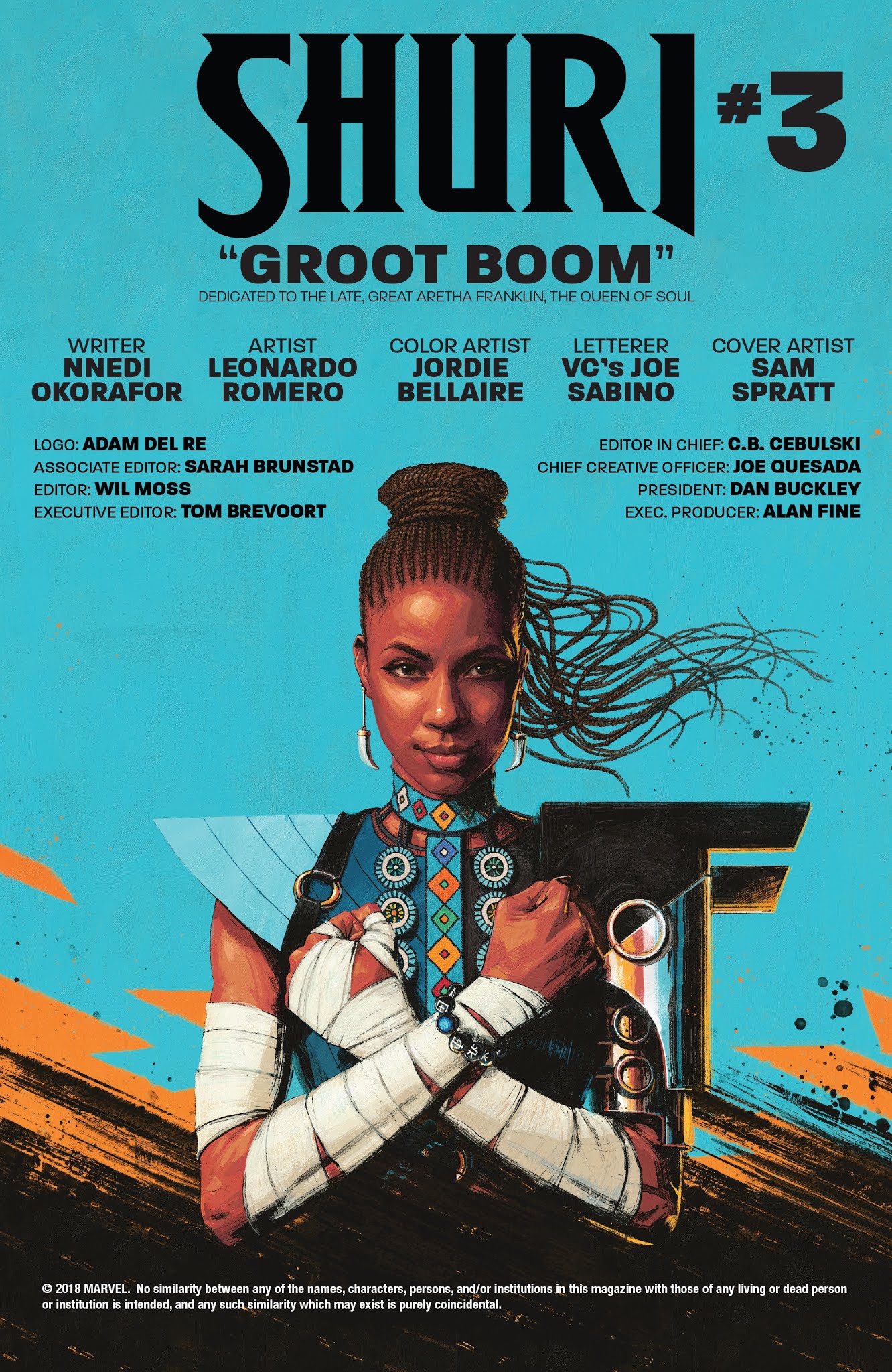 Read online Shuri comic -  Issue #3 - 4