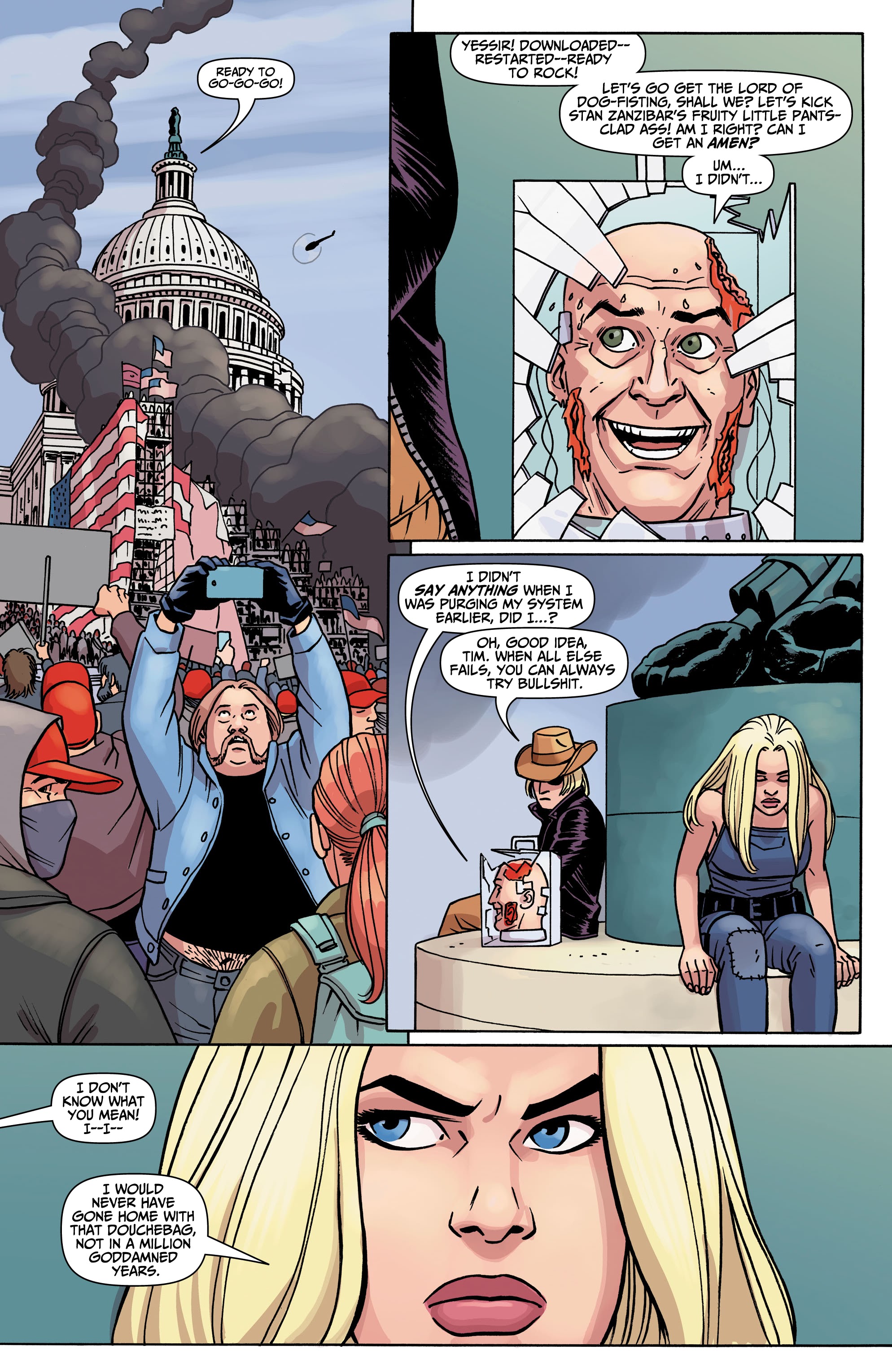 Read online Marjorie Finnegan, Temporal Criminal comic -  Issue #7 - 17