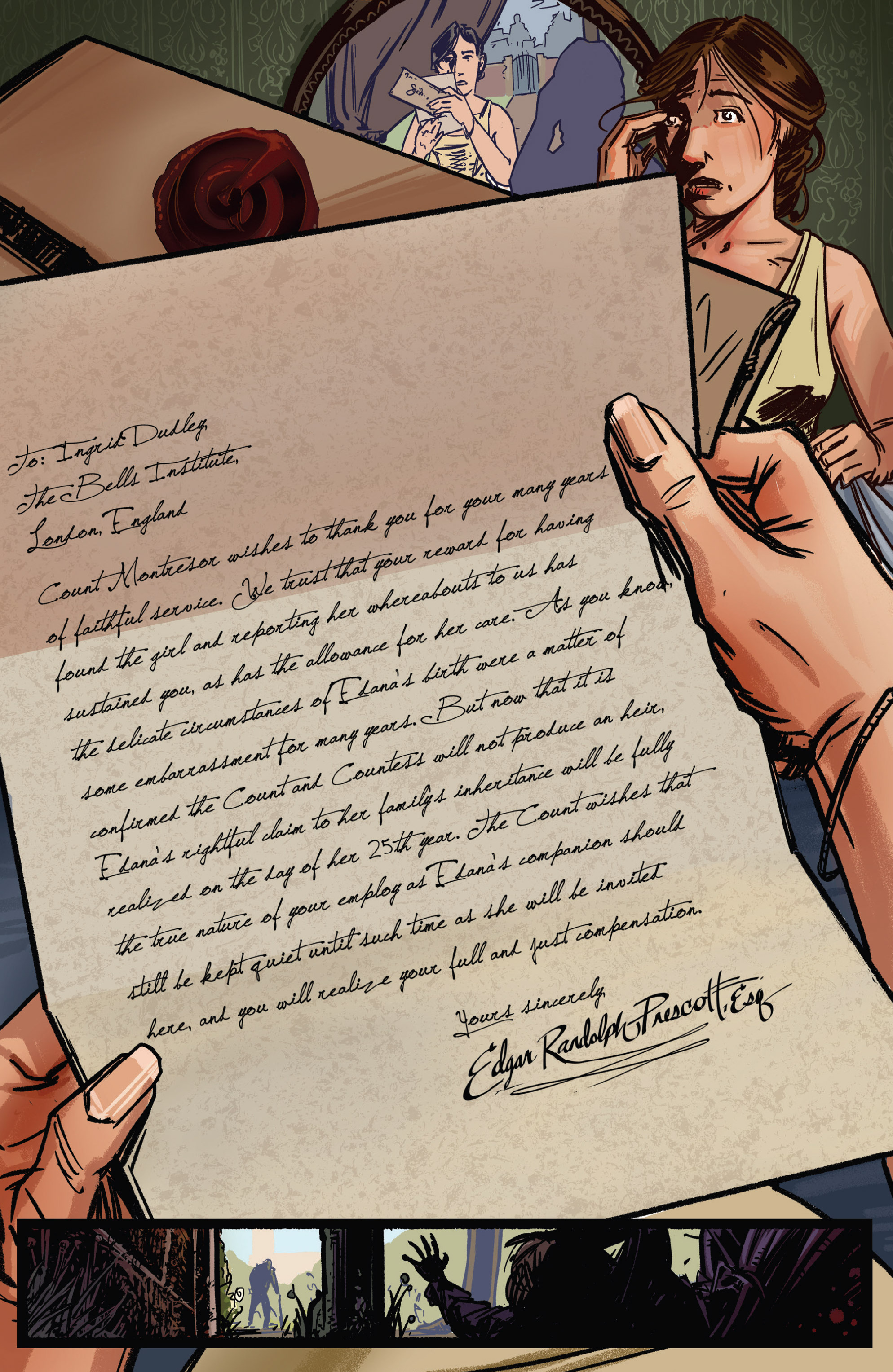 Read online The House of Montresor comic -  Issue #3 - 11