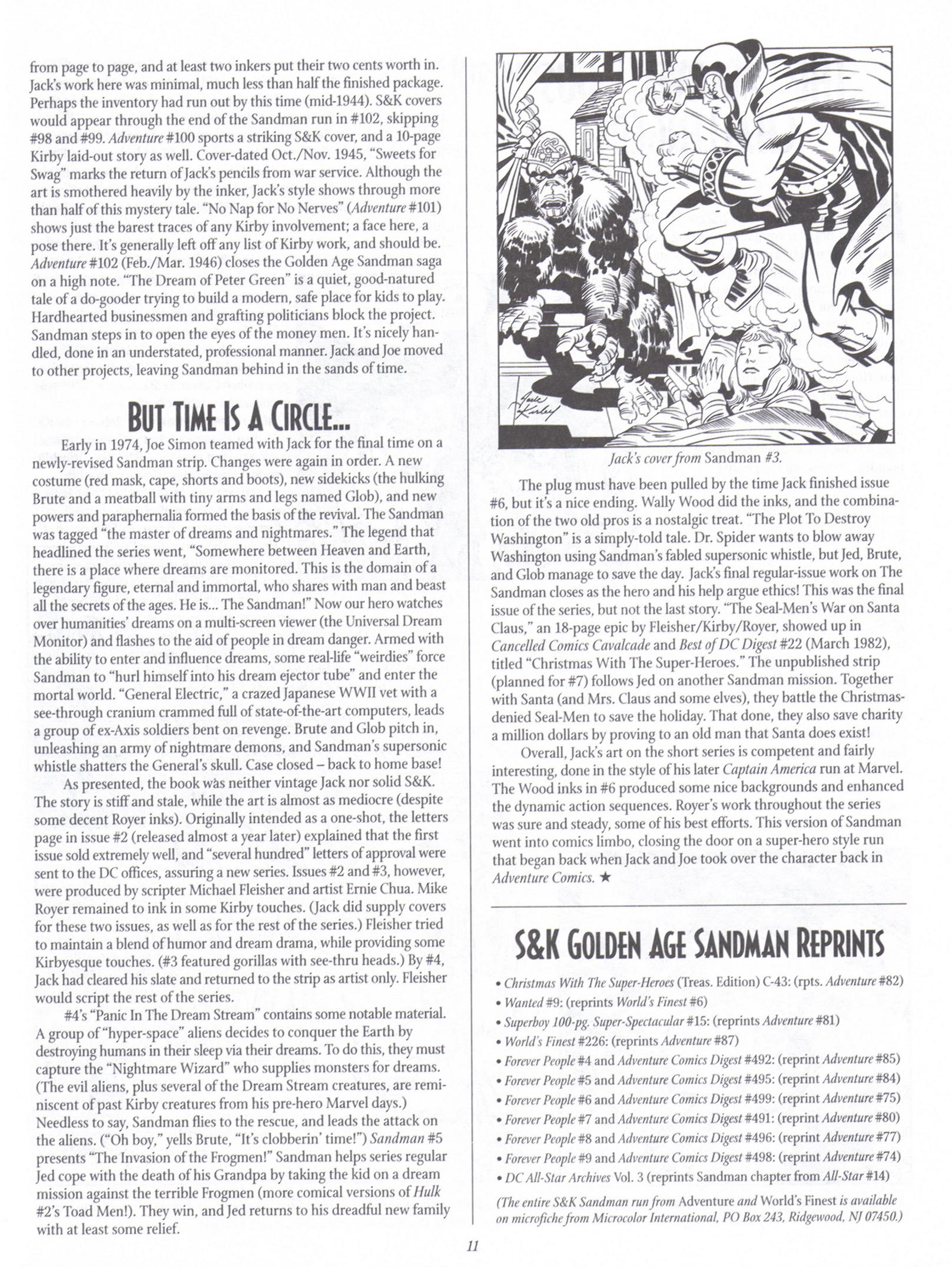Read online The Jack Kirby Collector comic -  Issue #17 - 11