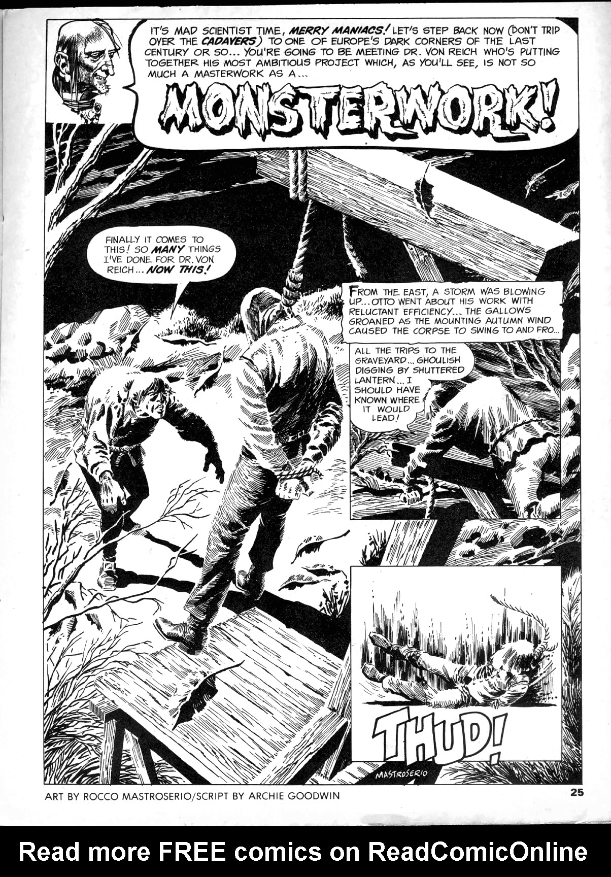 Read online Creepy (1964) comic -  Issue #19 - 25