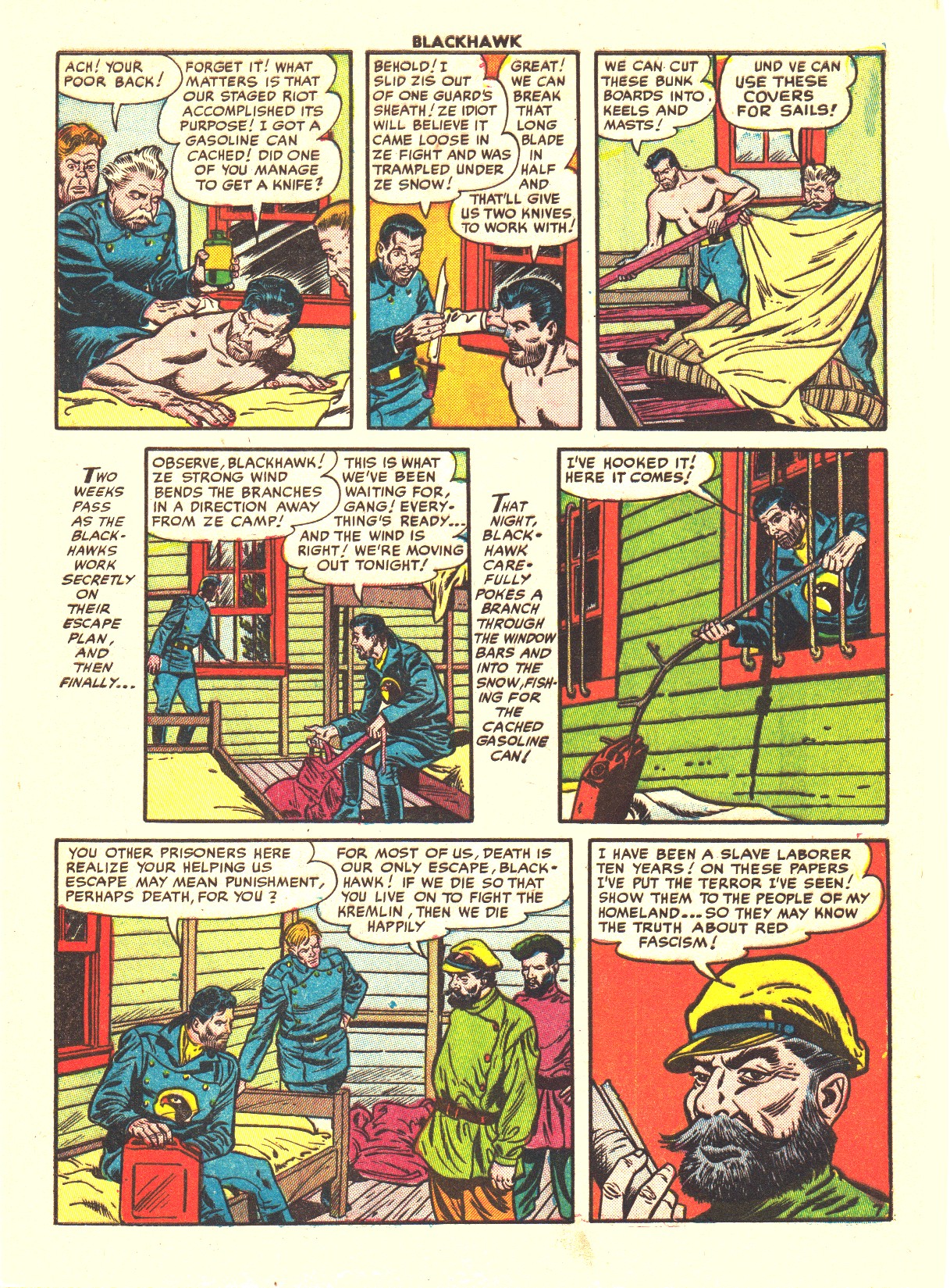 Read online Blackhawk (1957) comic -  Issue #57 - 9