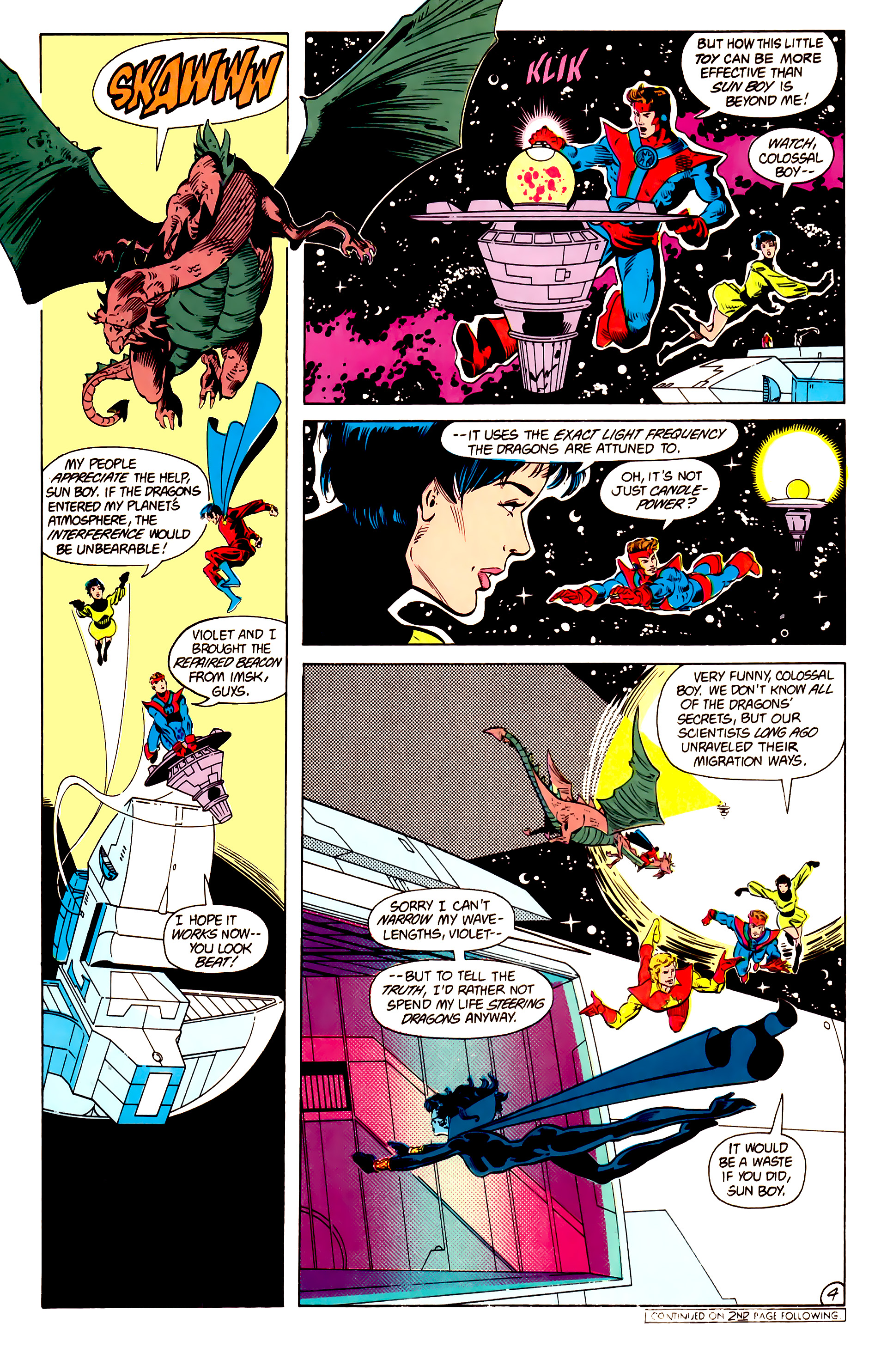 Read online Legion of Super-Heroes (1984) comic -  Issue #15 - 6