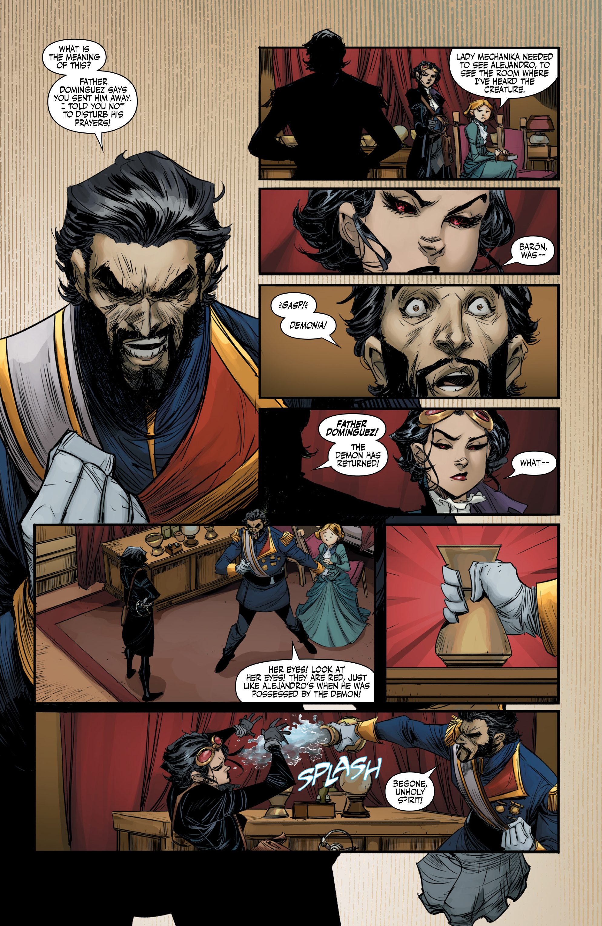 Read online Lady Mechanika: Sangre comic -  Issue #1 - 19