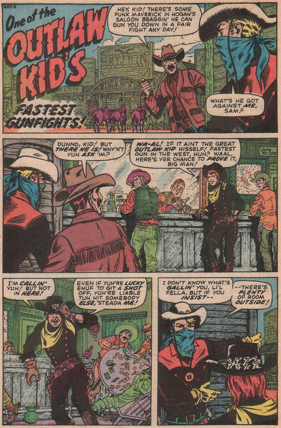 Read online The Outlaw Kid (1970) comic -  Issue #2 - 32