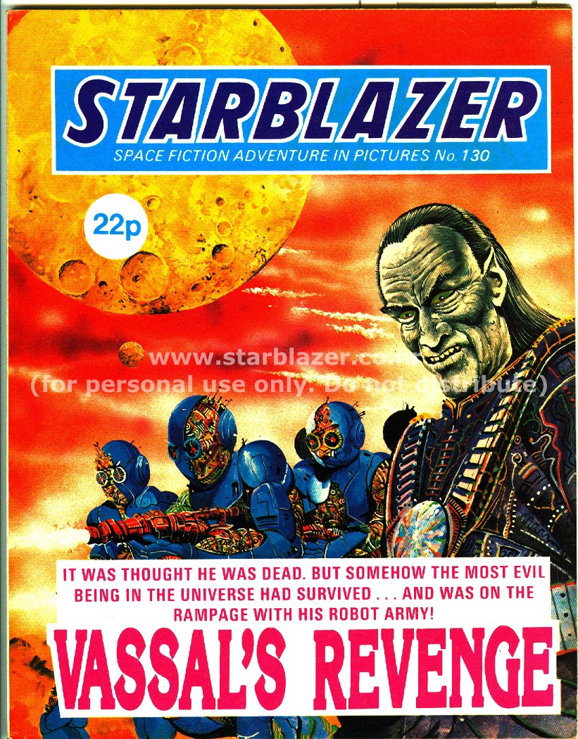 Read online Starblazer comic -  Issue #130 - 2