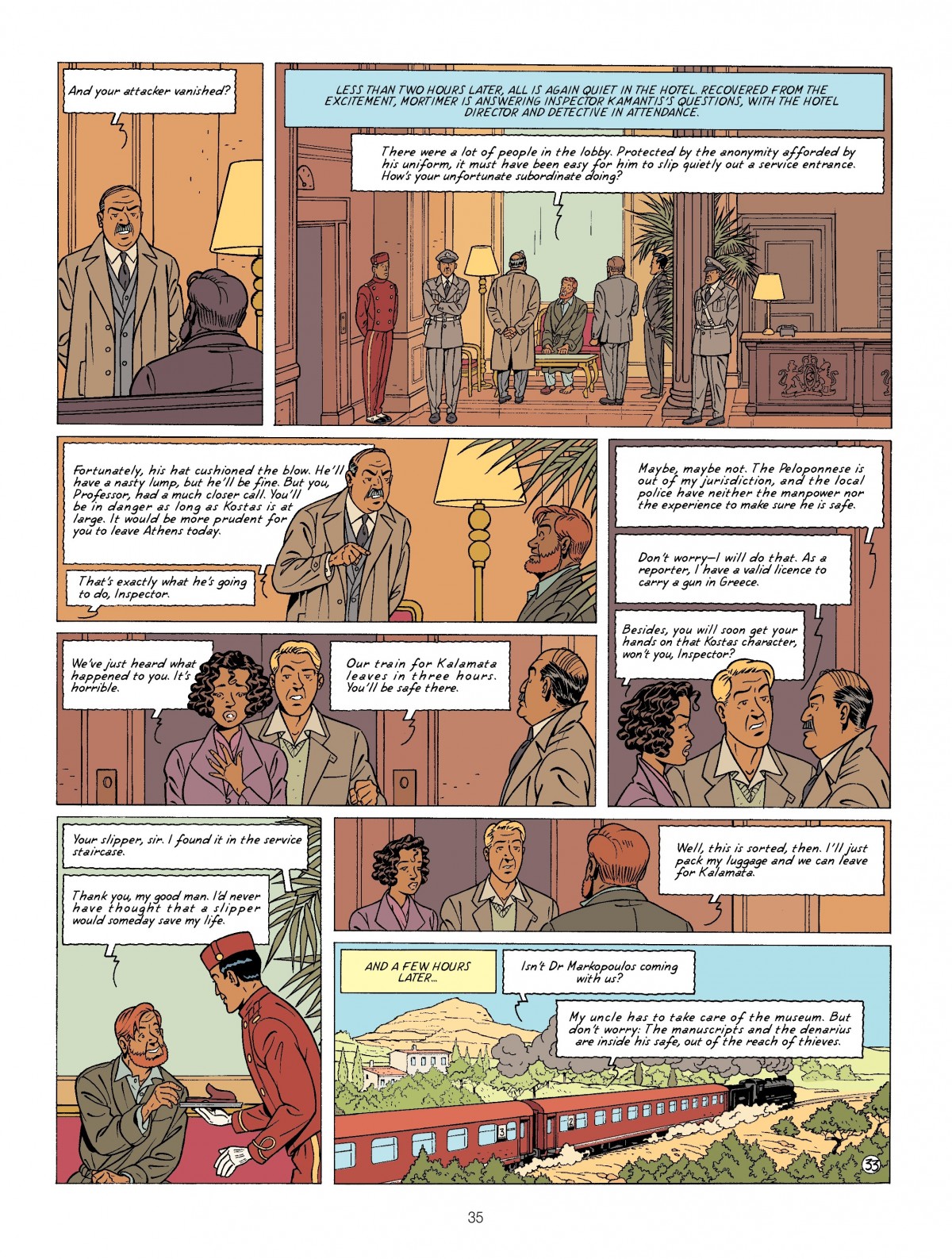 Read online Blake & Mortimer comic -  Issue #13 - 35