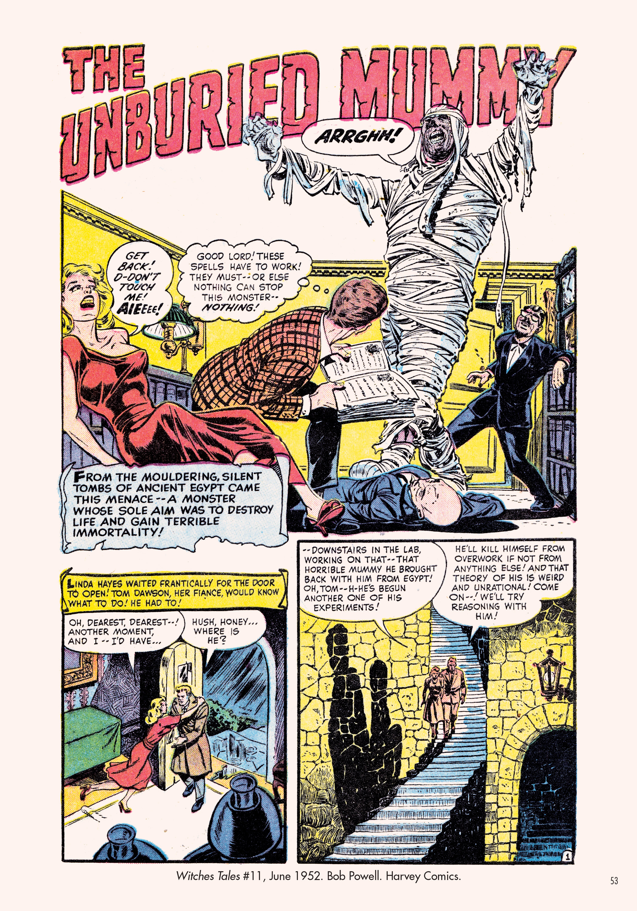 Read online Classic Monsters of Pre-Code Horror Comics: Mummies comic -  Issue # TPB - 53