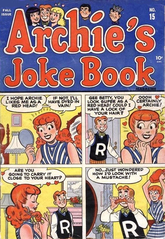 Read online Archie's Joke Book Magazine comic -  Issue #15 - 1