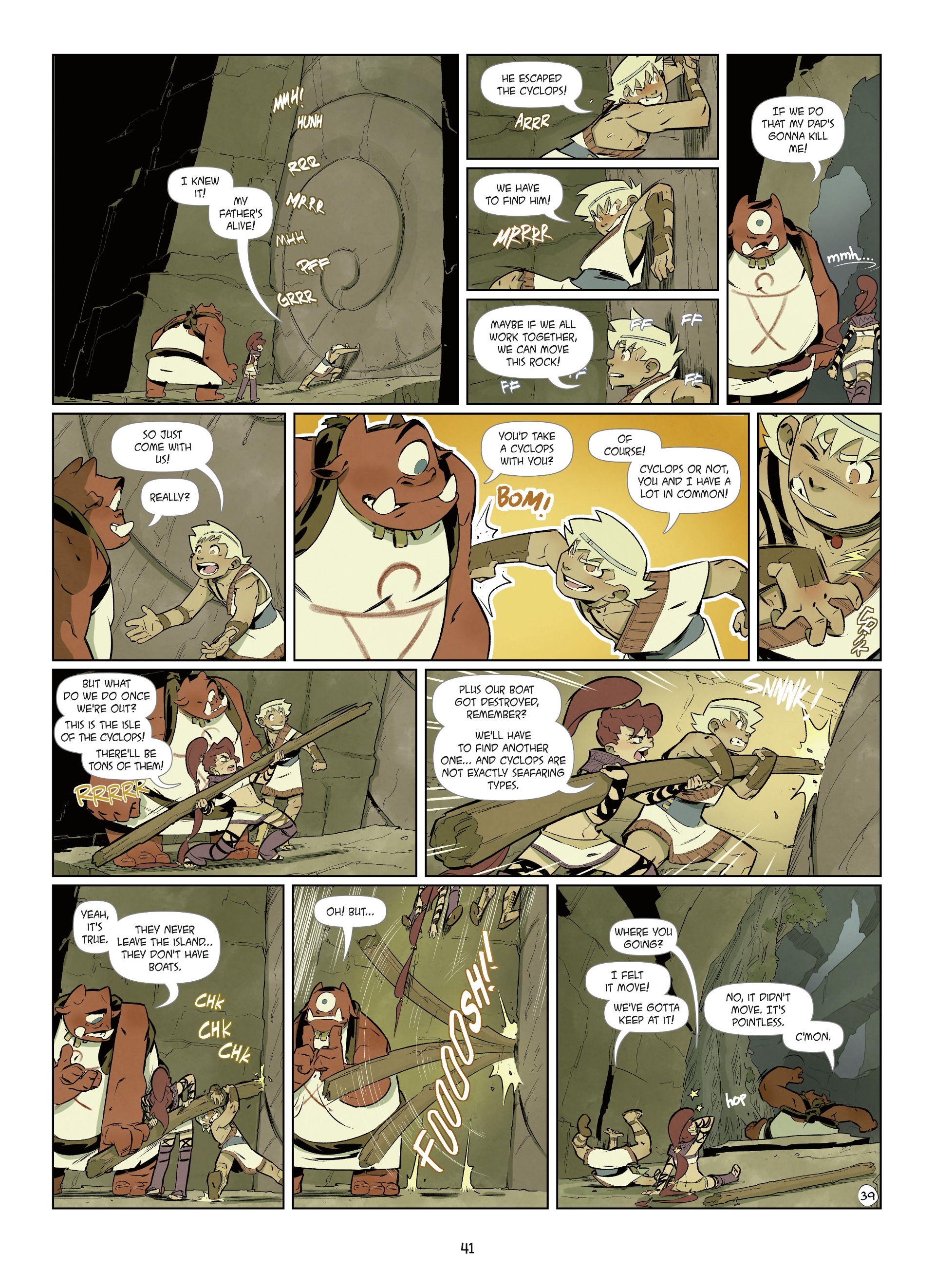 Read online Telemachus comic -  Issue #1 - 41