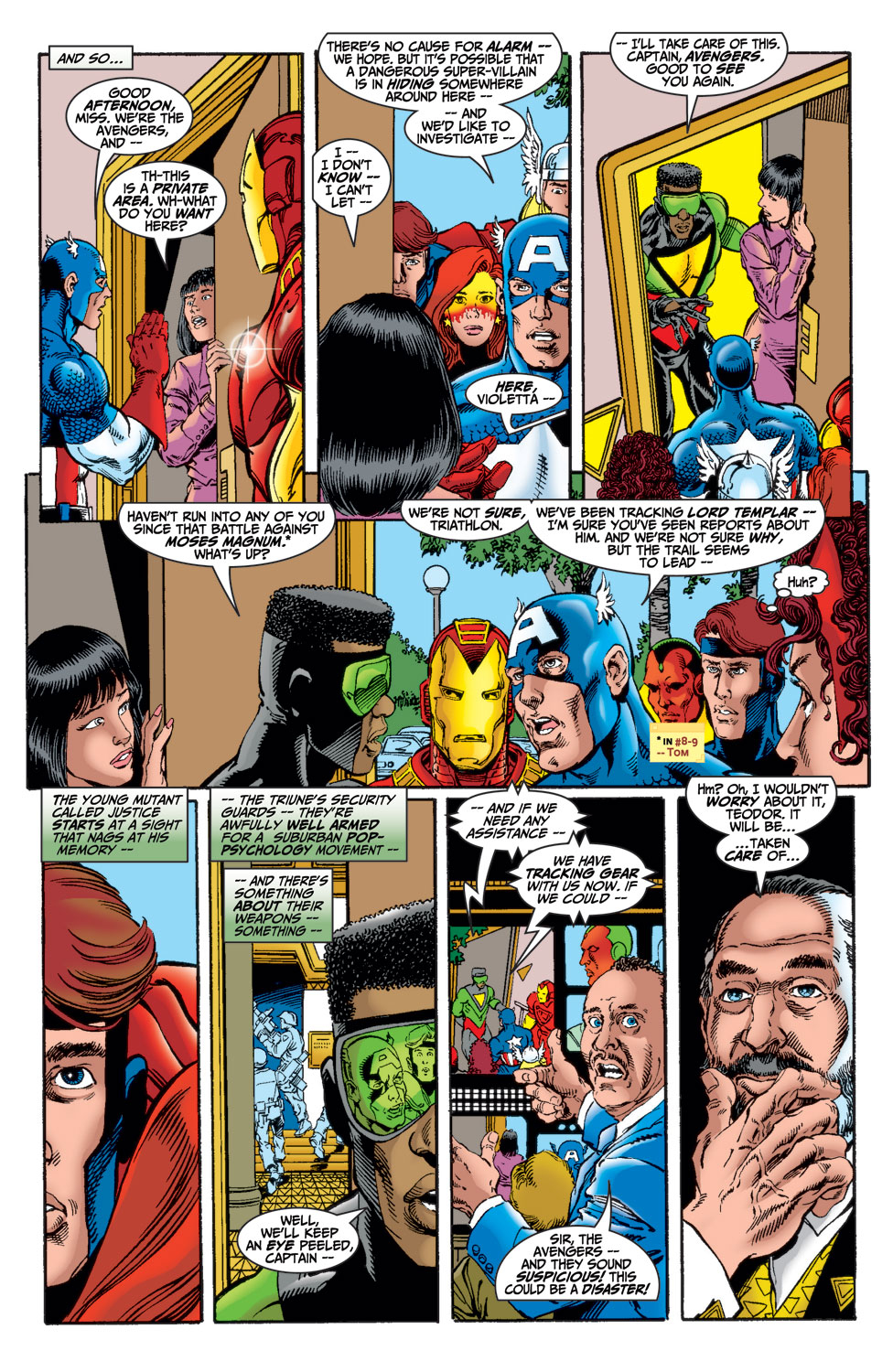 Read online Avengers (1998) comic -  Issue #15 - 10