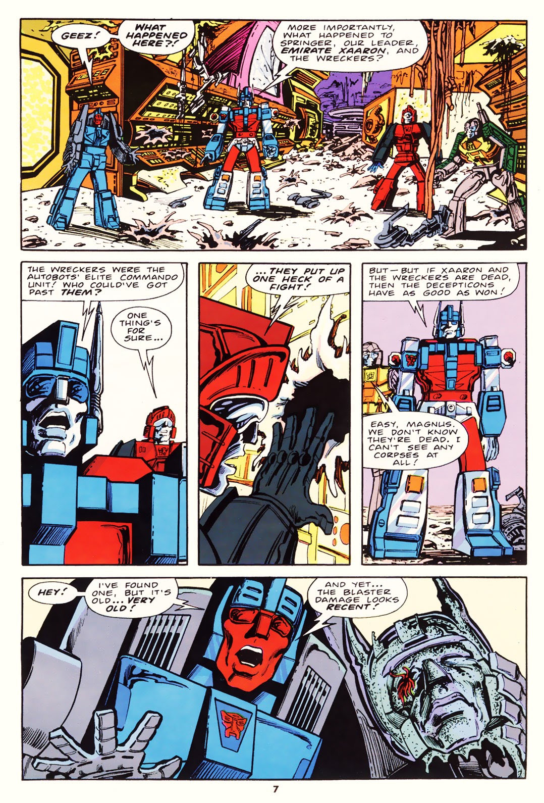 Read online The Transformers (UK) comic -  Issue #164 - 7