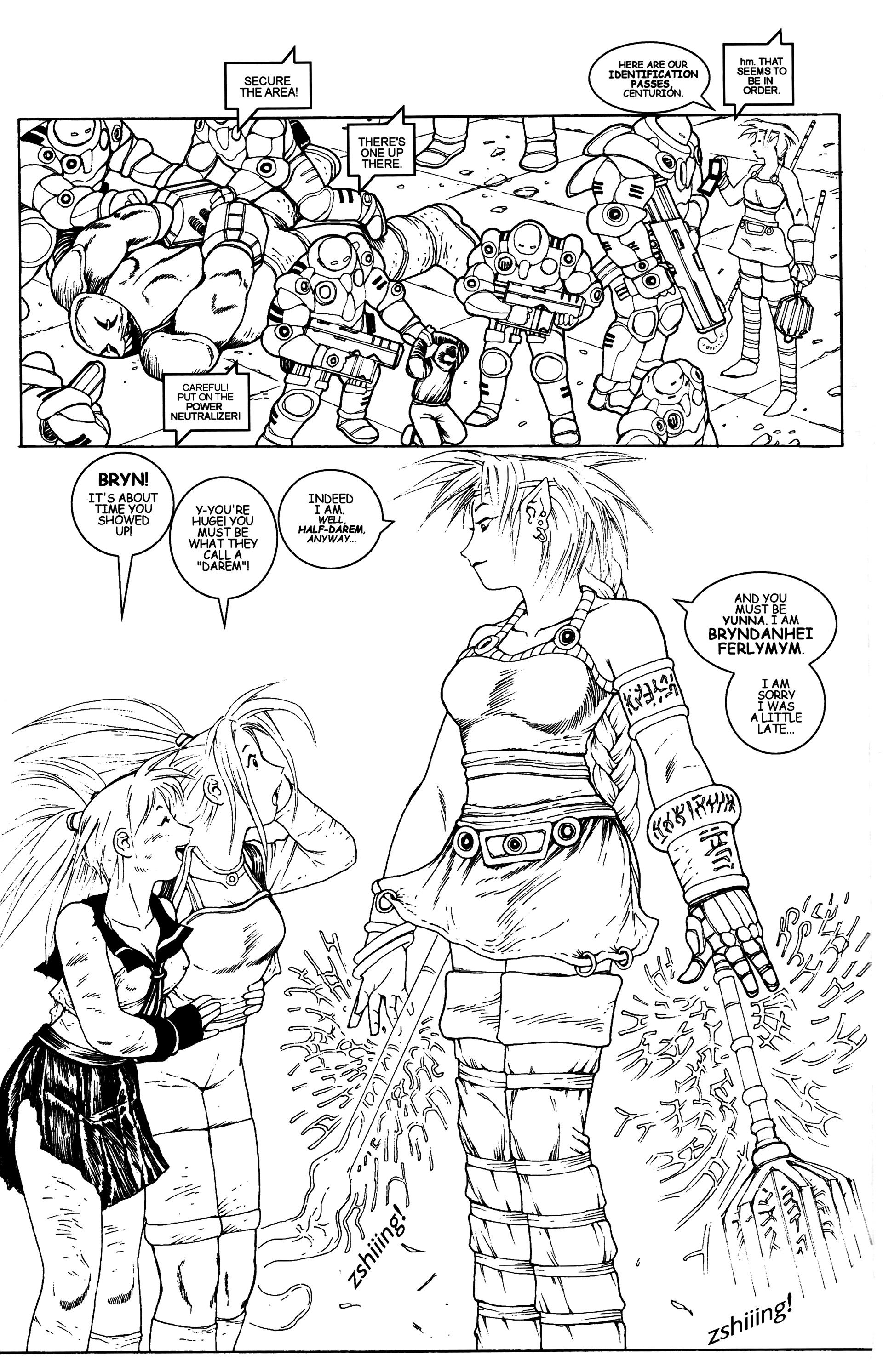 Read online Battle Girlz comic -  Issue #1 - 17