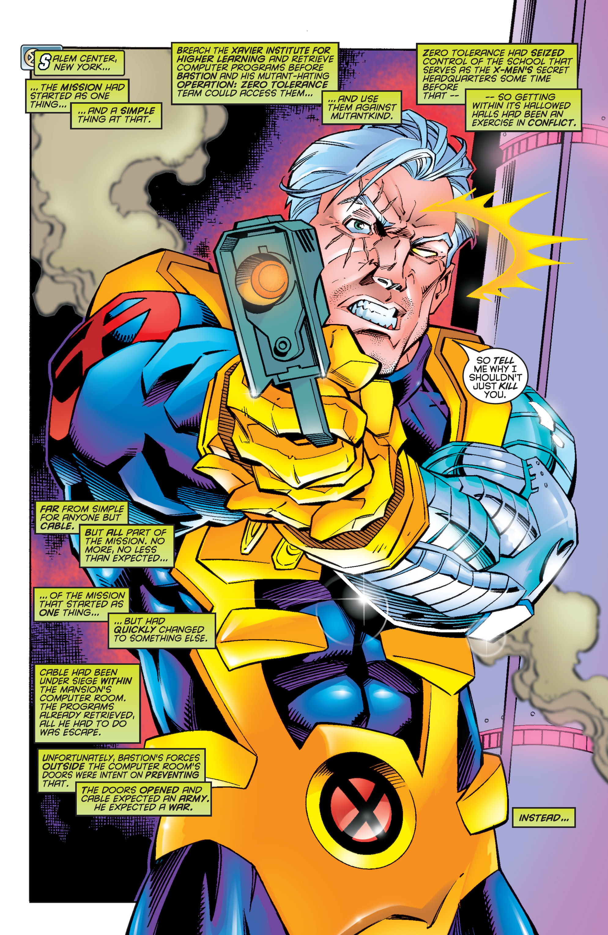 Read online X-Men Milestones: Operation Zero Tolerance comic -  Issue # TPB (Part 2) - 92