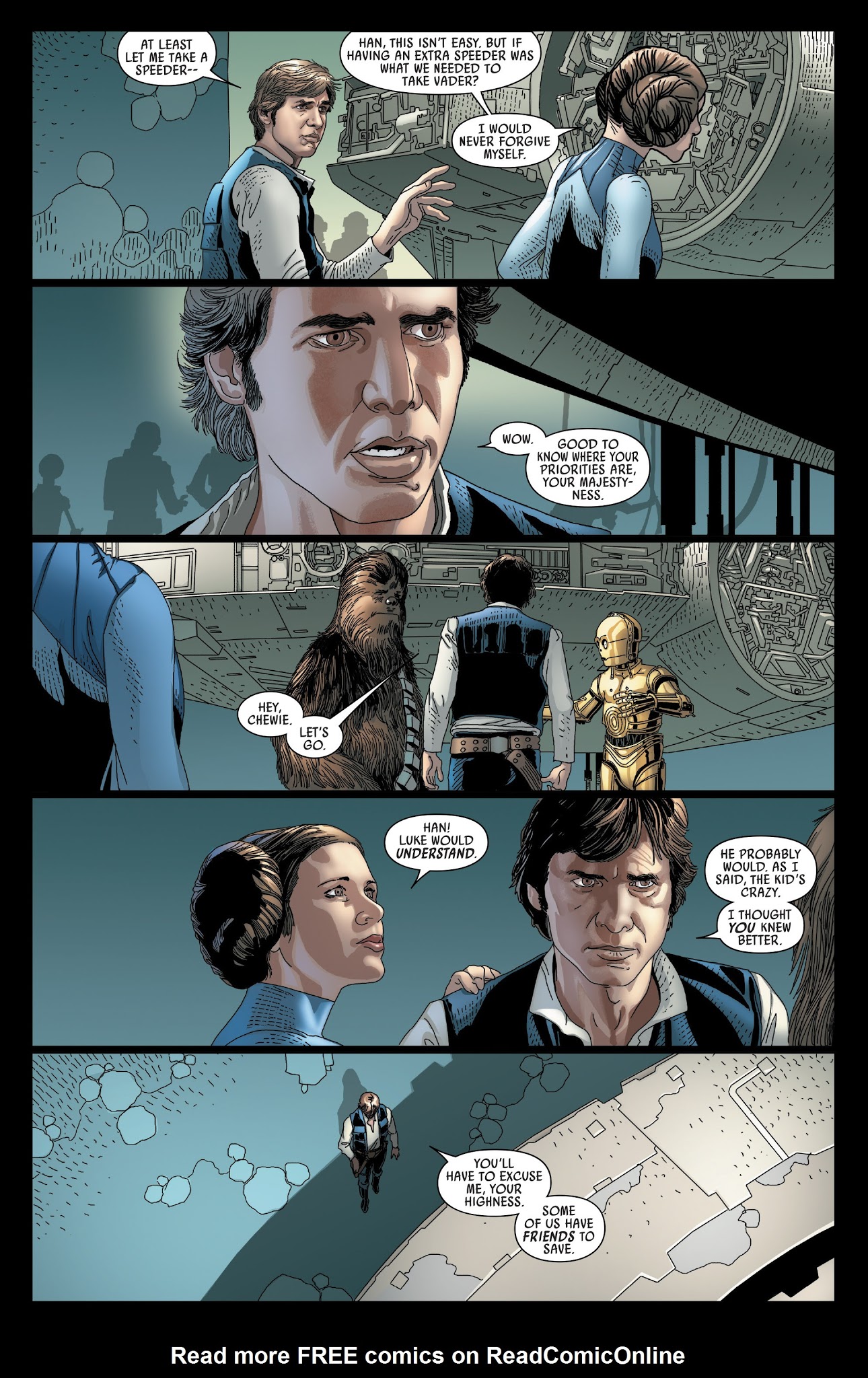 Read online Star Wars: Vader Down comic -  Issue # TPB - 43