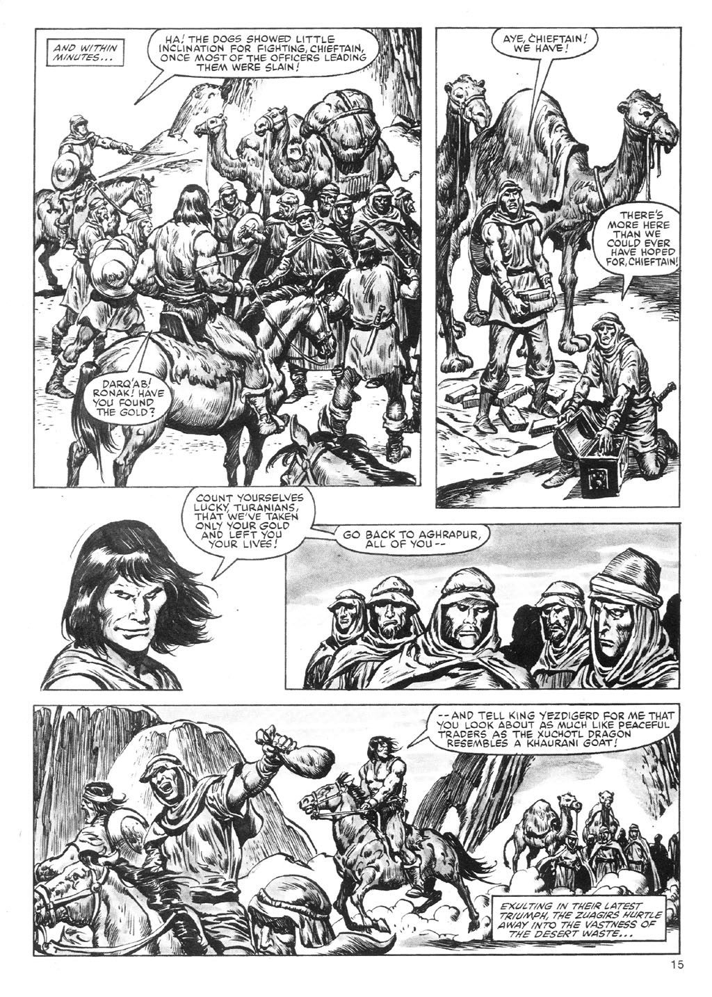 Read online The Savage Sword Of Conan comic -  Issue #87 - 15