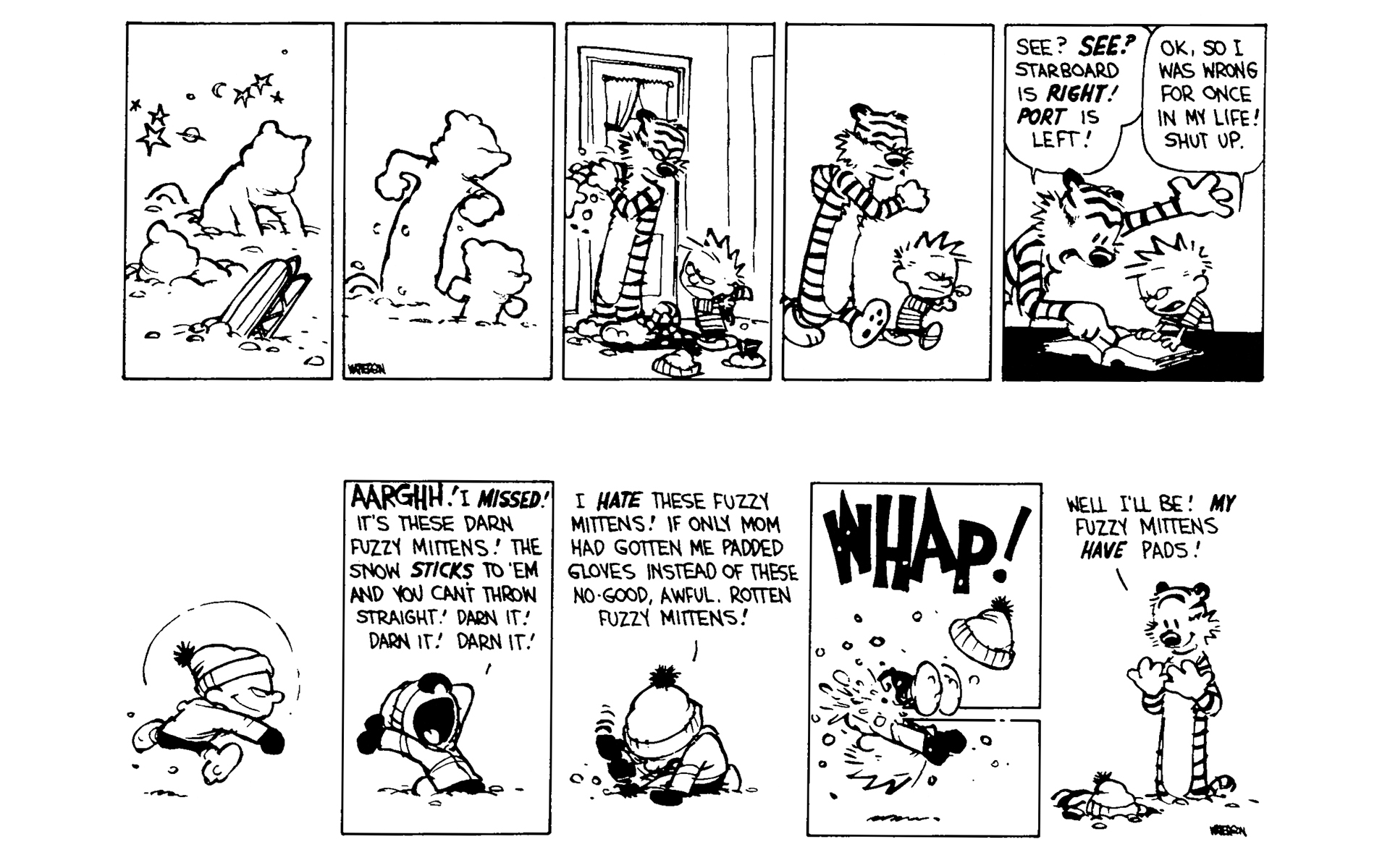 Read online Calvin and Hobbes comic -  Issue #6 - 96