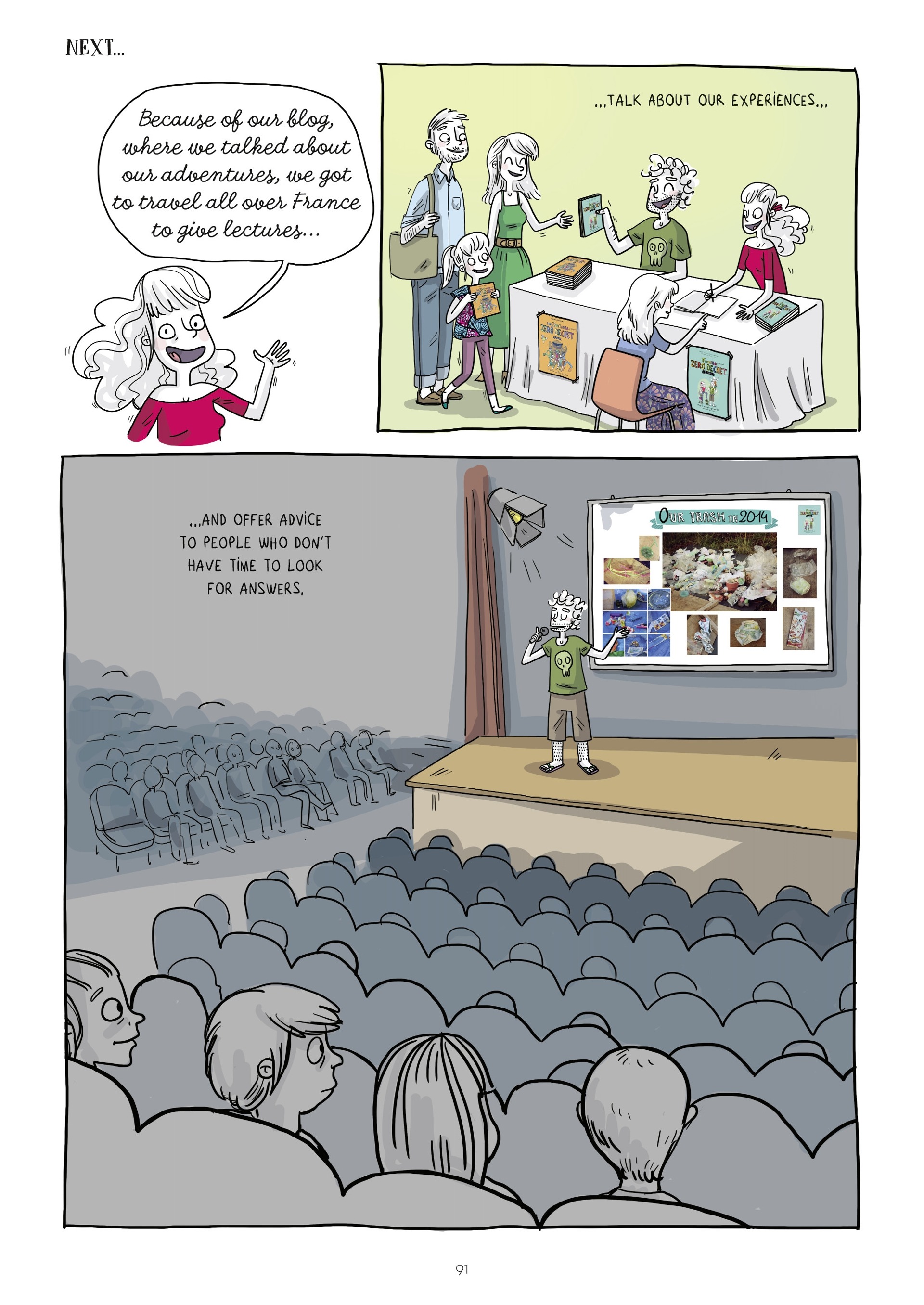 Read online The Diary of the (Nearly) Zero-Waste Family comic -  Issue # TPB - 91