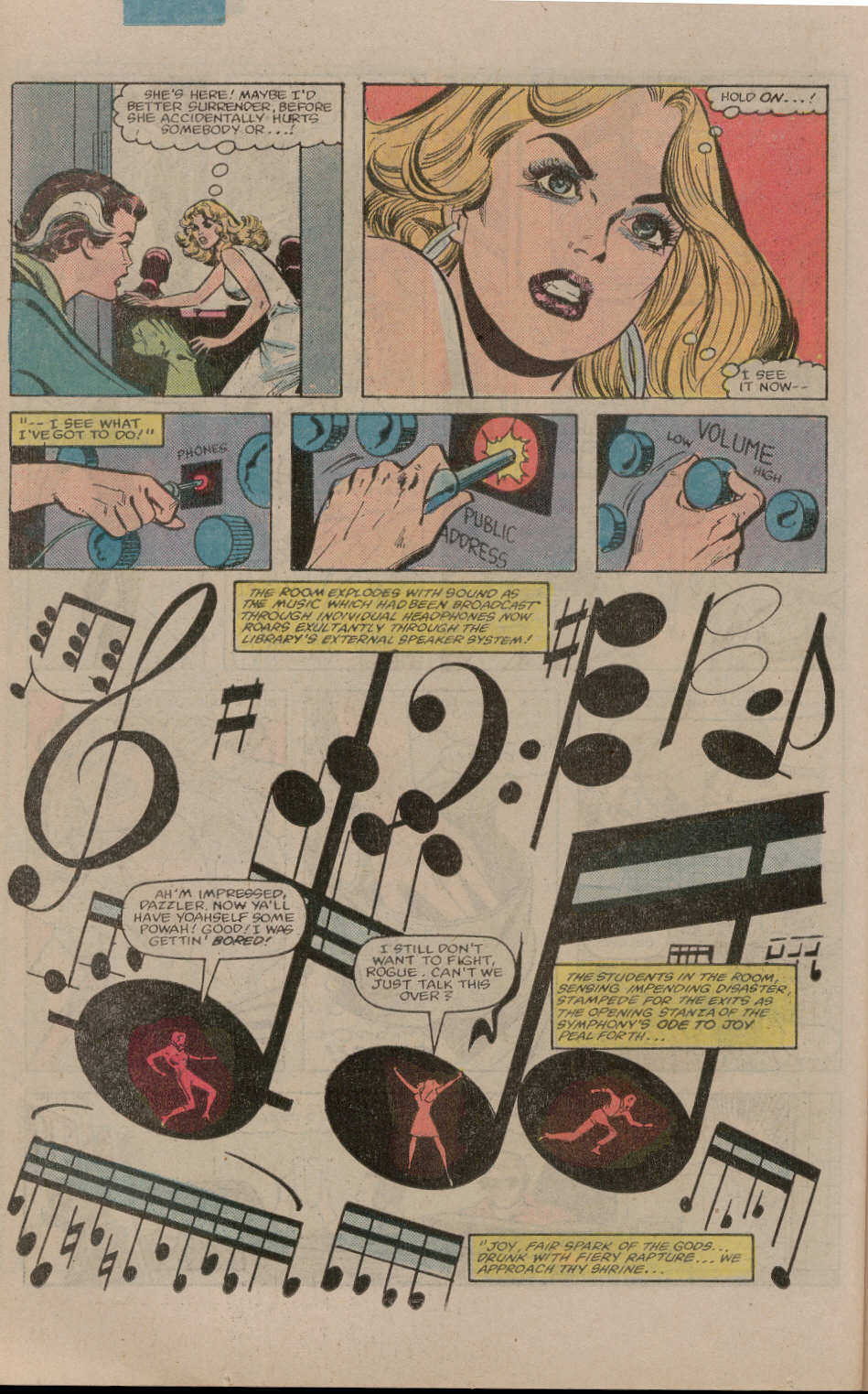 Read online Dazzler (1981) comic -  Issue #24 - 19