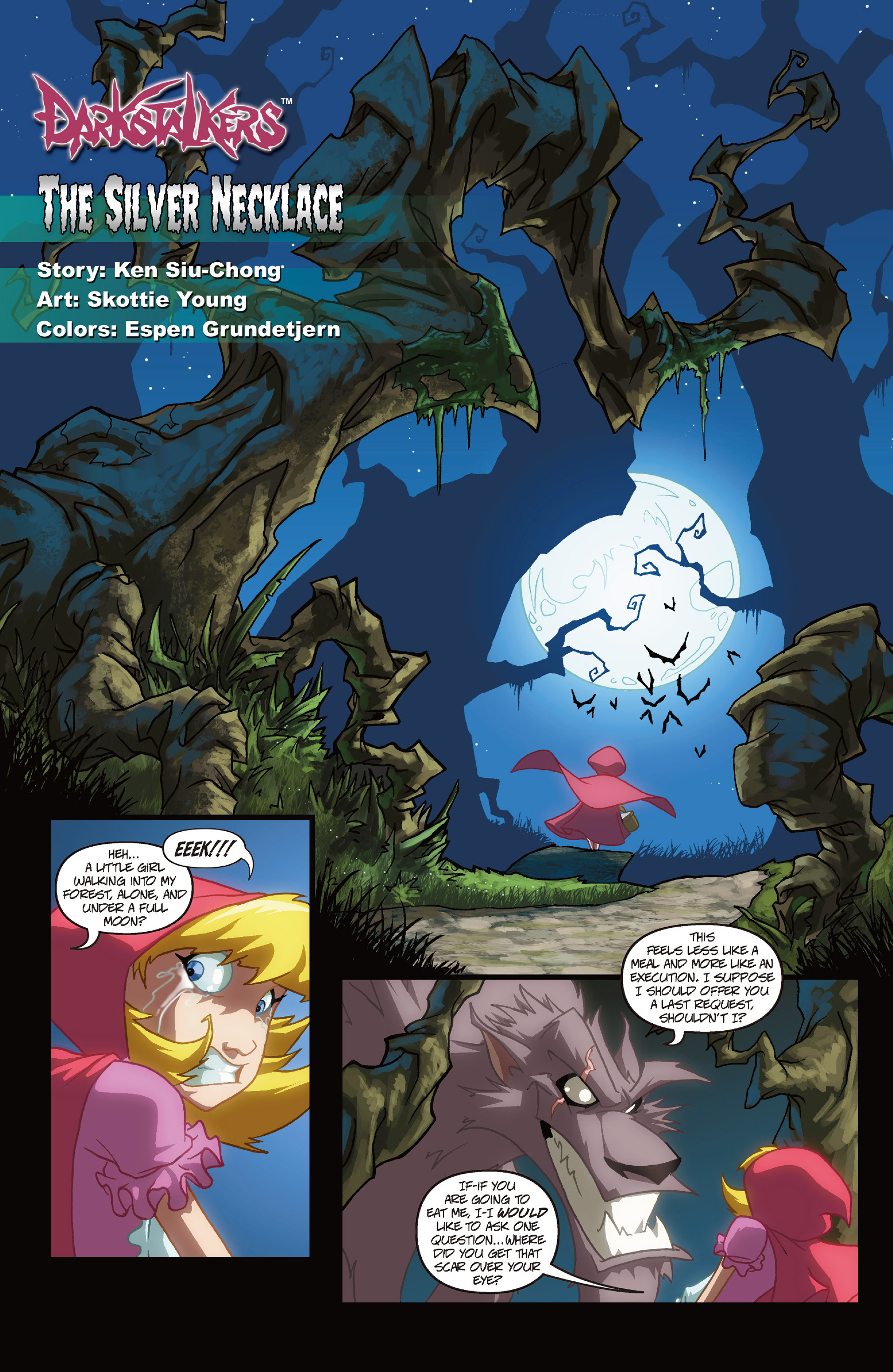 Read online Darkstalkers comic -  Issue #6 - 22
