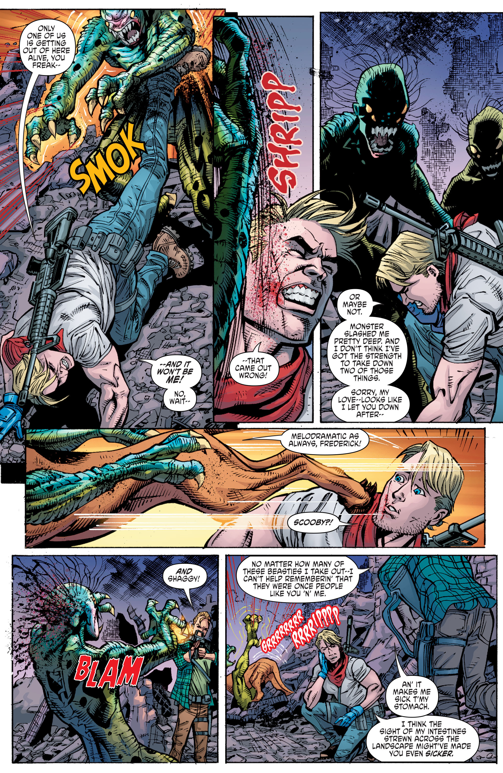 Read online Scooby Apocalypse comic -  Issue #10 - 14