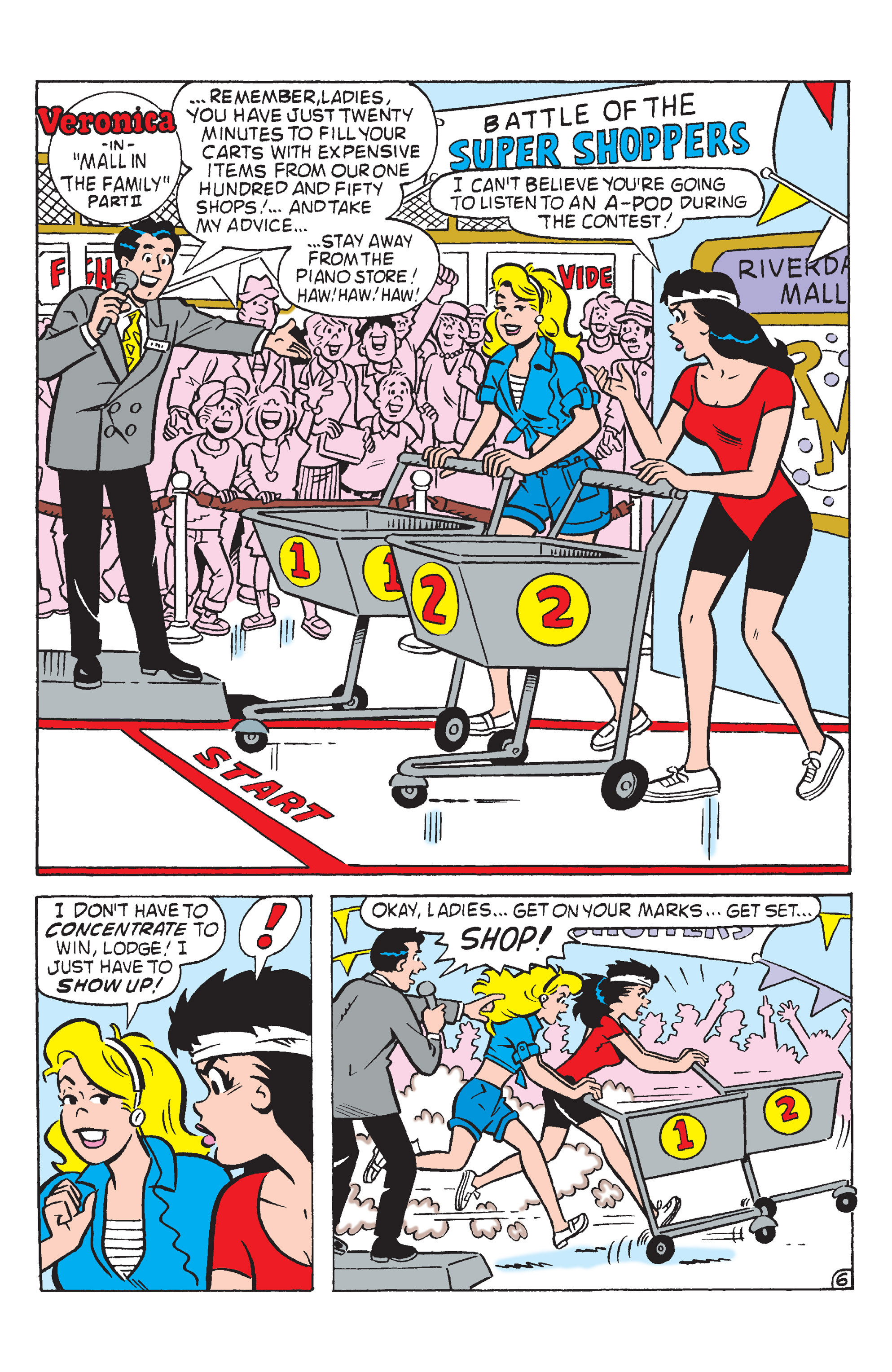 Read online Betty and Veronica: Mall Princesses comic -  Issue # TPB - 69