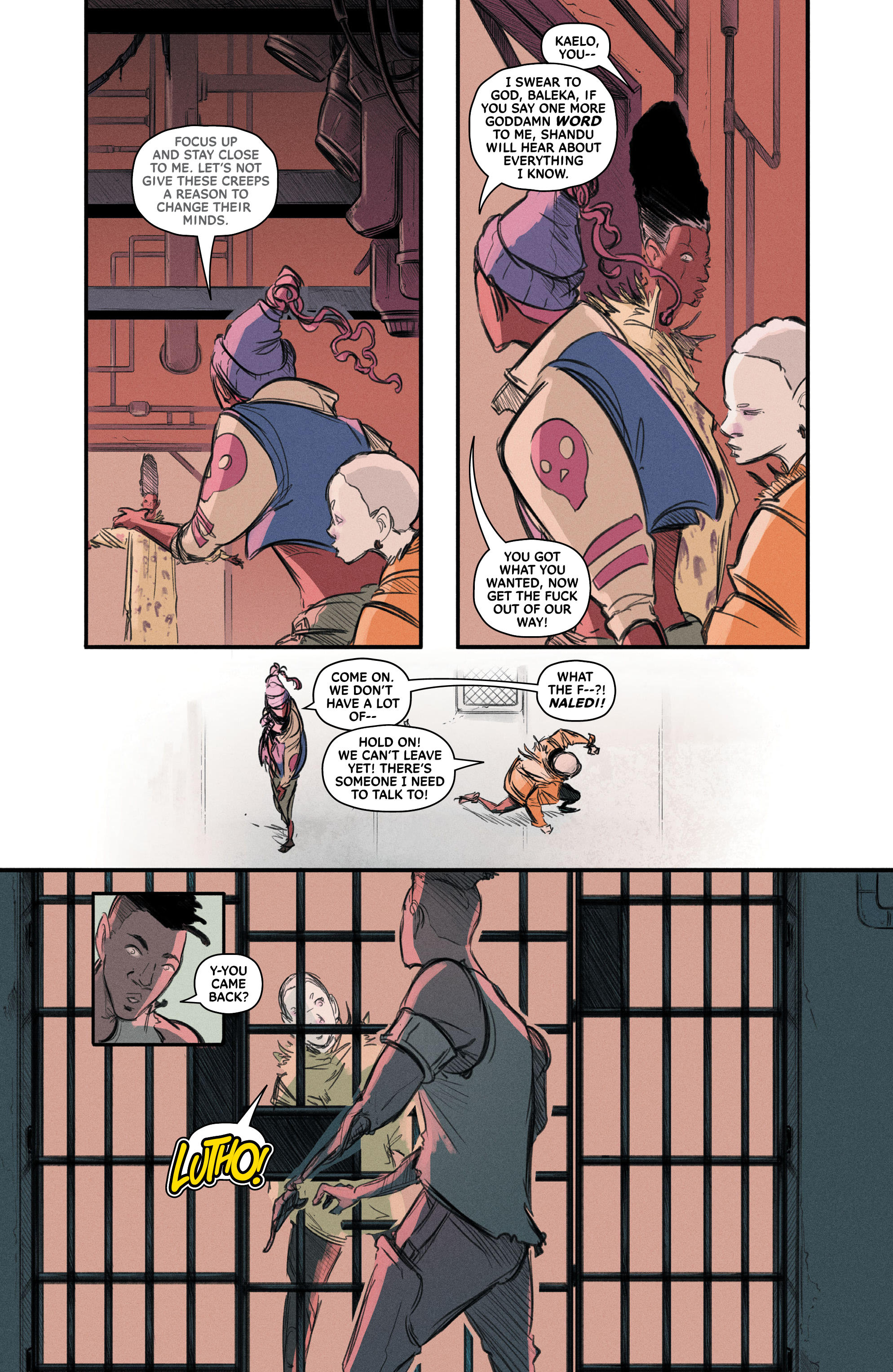 Read online Land of the Living Gods comic -  Issue #5 - 4