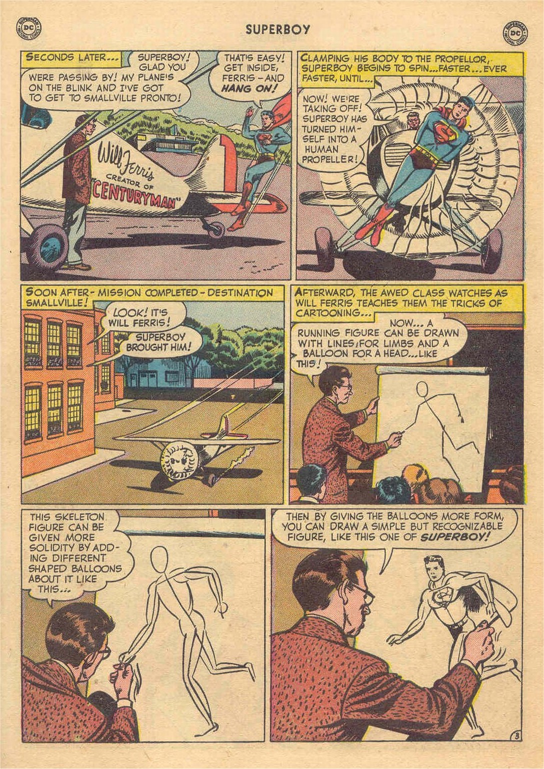 Read online Superboy (1949) comic -  Issue #10 - 35