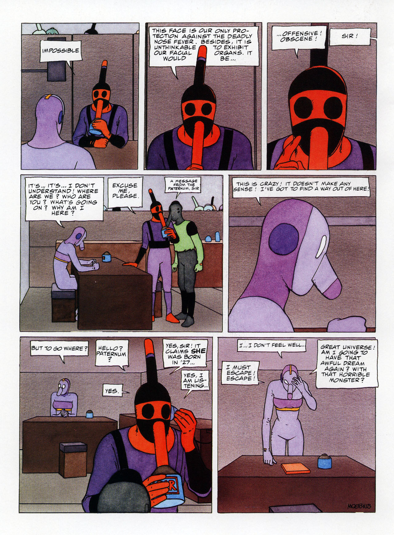 Read online Epic Graphic Novel: Moebius comic -  Issue # TPB 7 - 34
