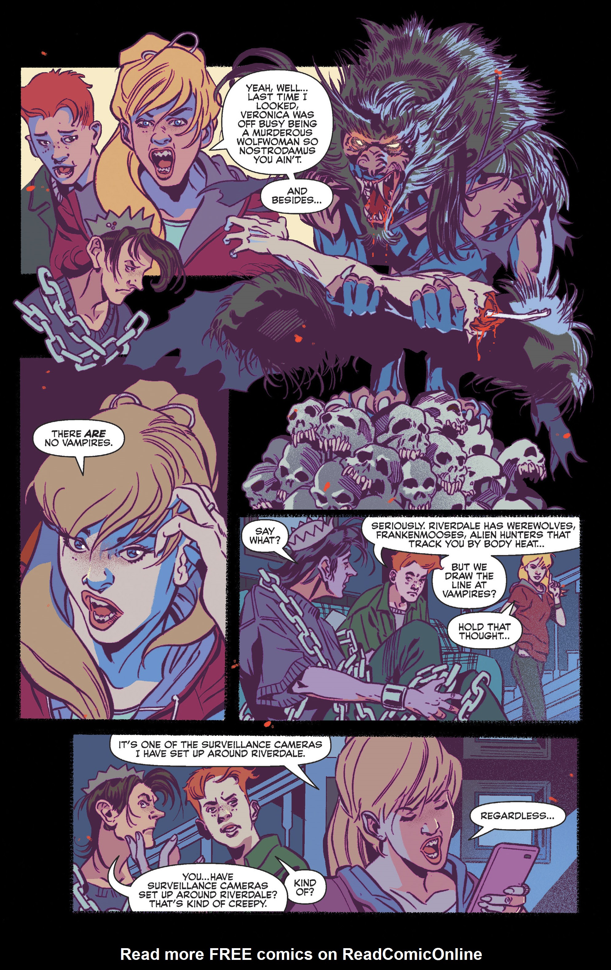 Read online Jughead the Hunger vs. Vampironica comic -  Issue # _TPB - 33