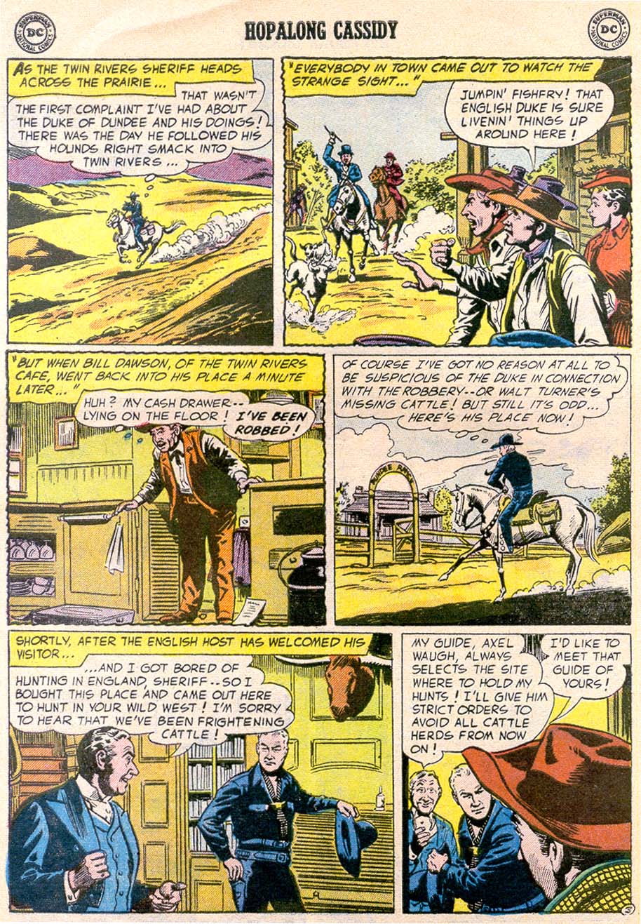 Read online Hopalong Cassidy comic -  Issue #116 - 28