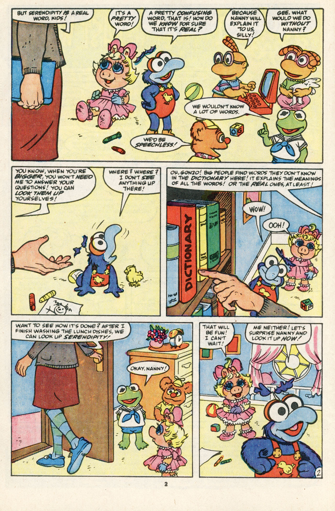 Read online Muppet Babies comic -  Issue #25 - 4