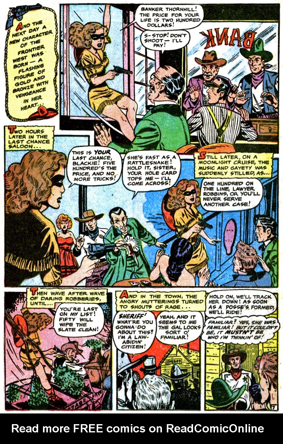 Read online Cowgirl Romances (1950) comic -  Issue #3 - 15